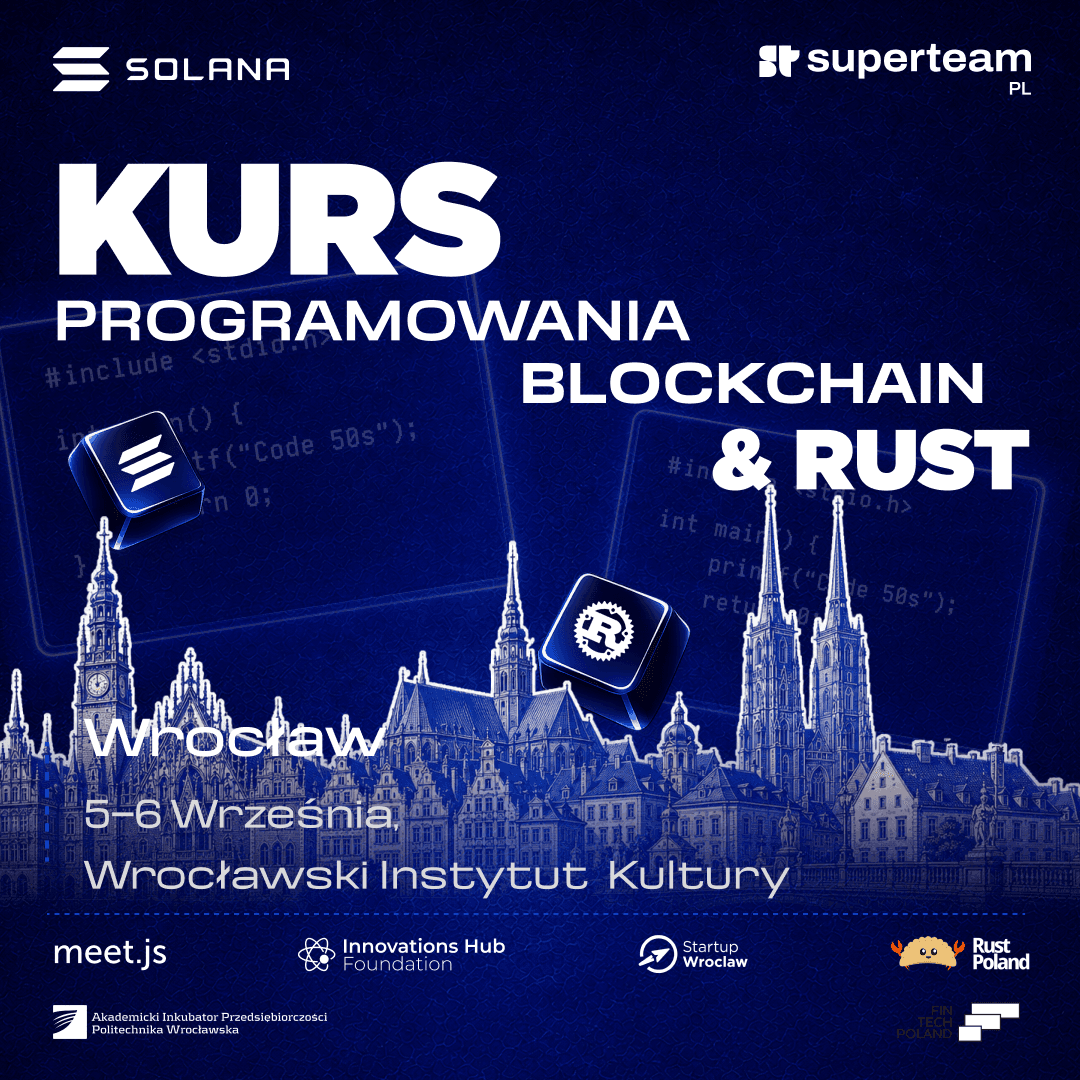 KURS PROGRAMOWANIA BLOCKCHAIN: WROCŁAW