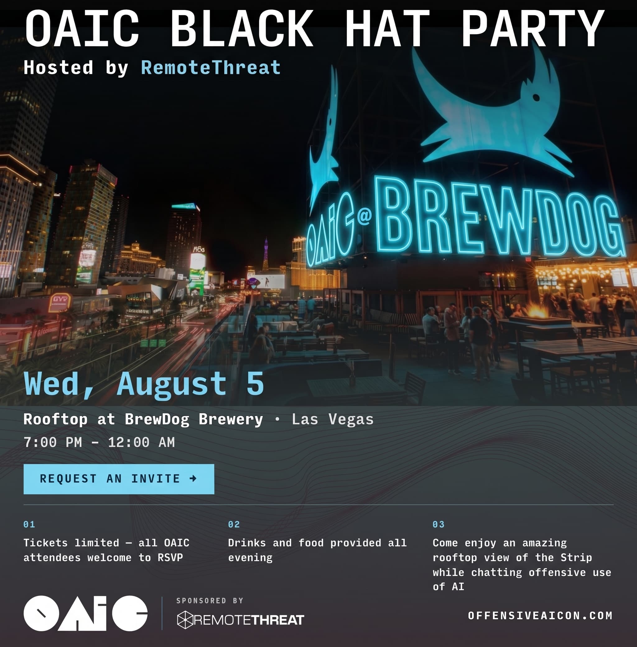 OAIC Black Hat Party