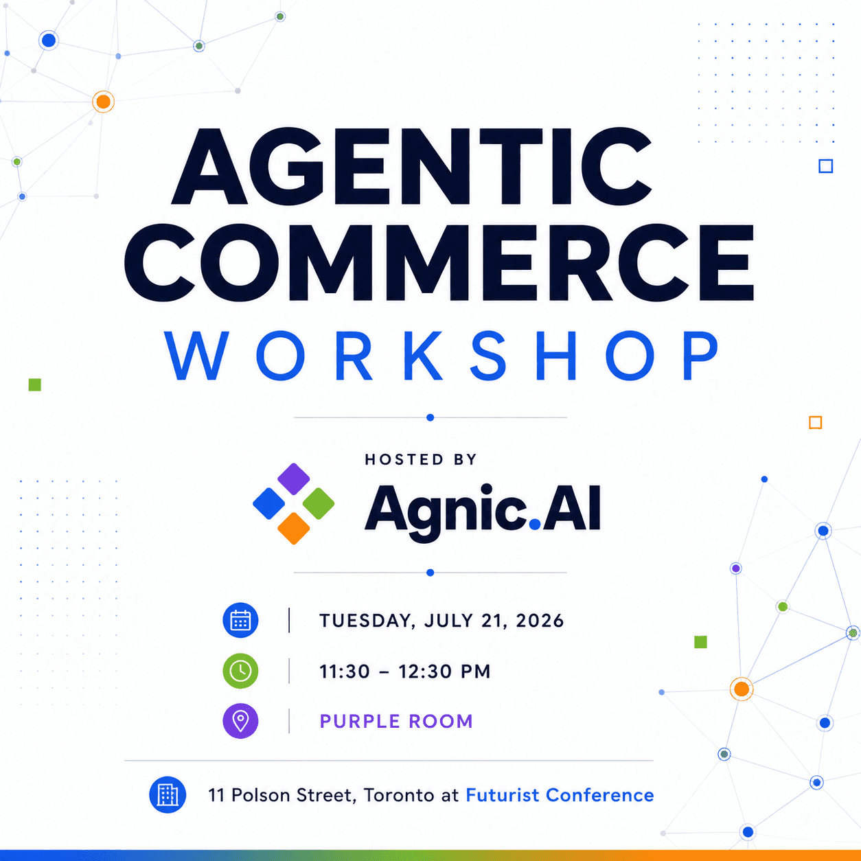 Agentic Commerce Workshop by Agnic.AI