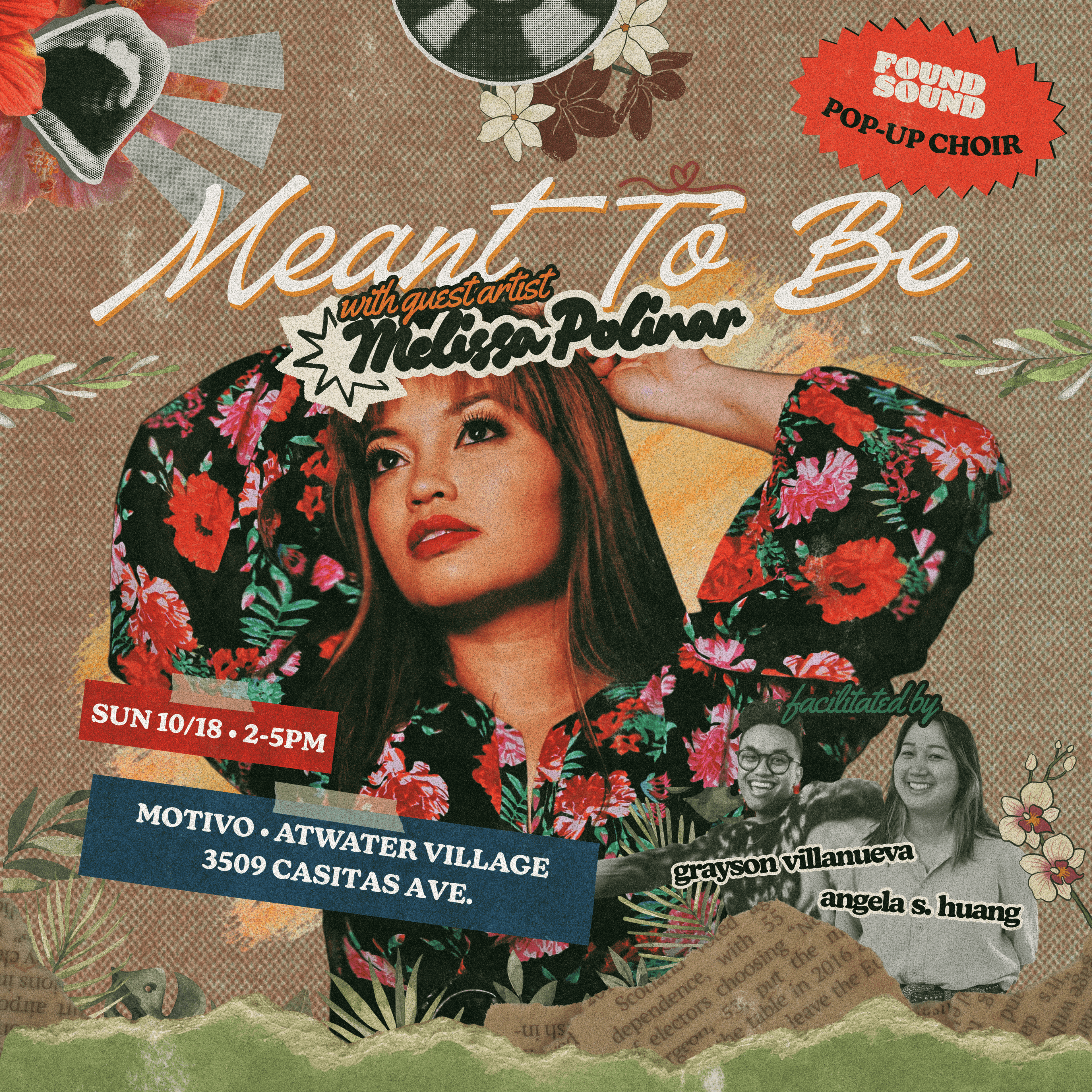 Meant To Be (Melissa Polinar) feat. Melissa Polinar • Found Sound LA 💕 Pop-Up Choir
