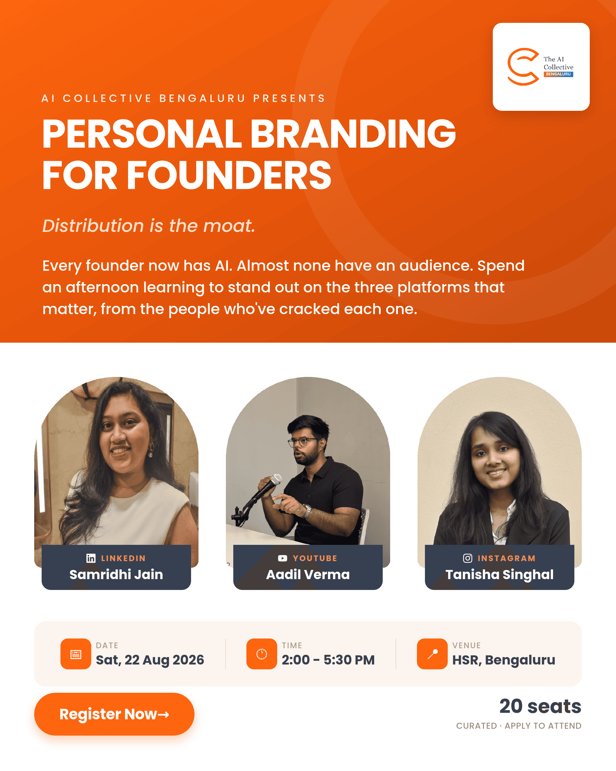 Founder Brand Lab: Personal Branding Workshop for Founders (w/ The AI Collective)