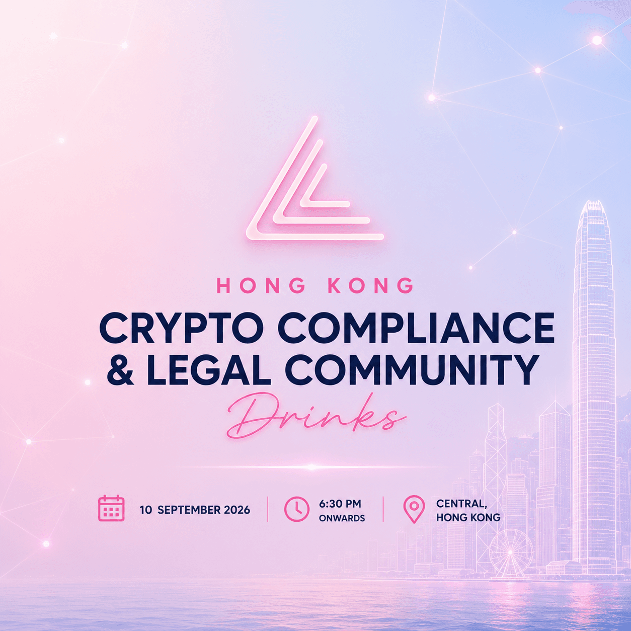 Crypto Compliance and Legal Community Drinks - Hong Kong