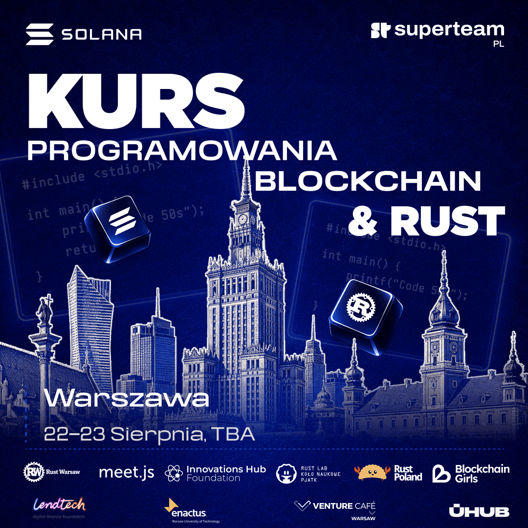 KURS PROGRAMOWANIA BLOCKCHAIN: WARSZAWA