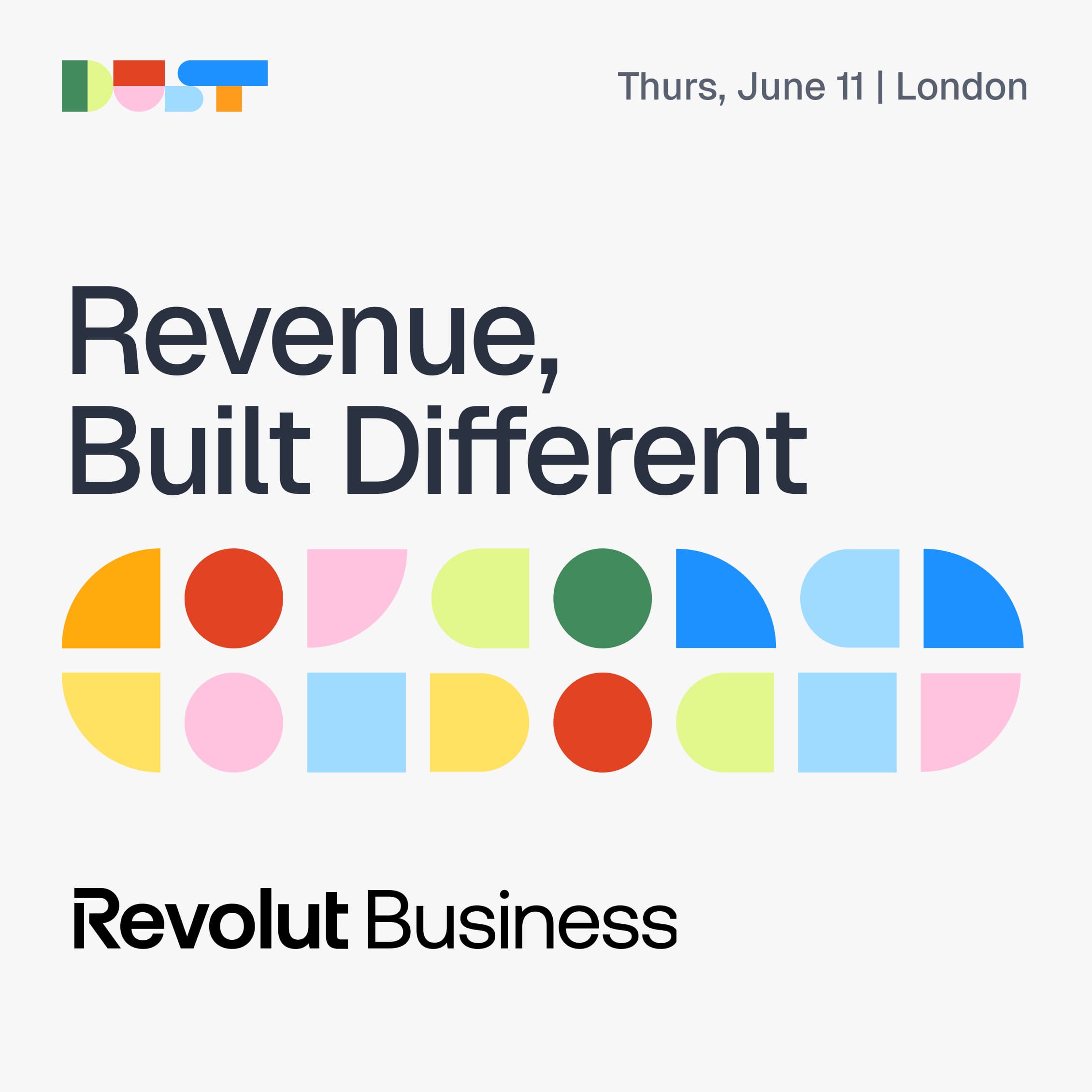 Dust x Revolut Business present: Revenue, Built Different