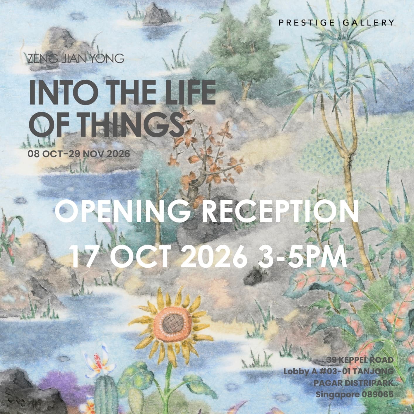 Opening Reception Zeng Jianyong Solo Exhibition | 曾健勇个展开幕式