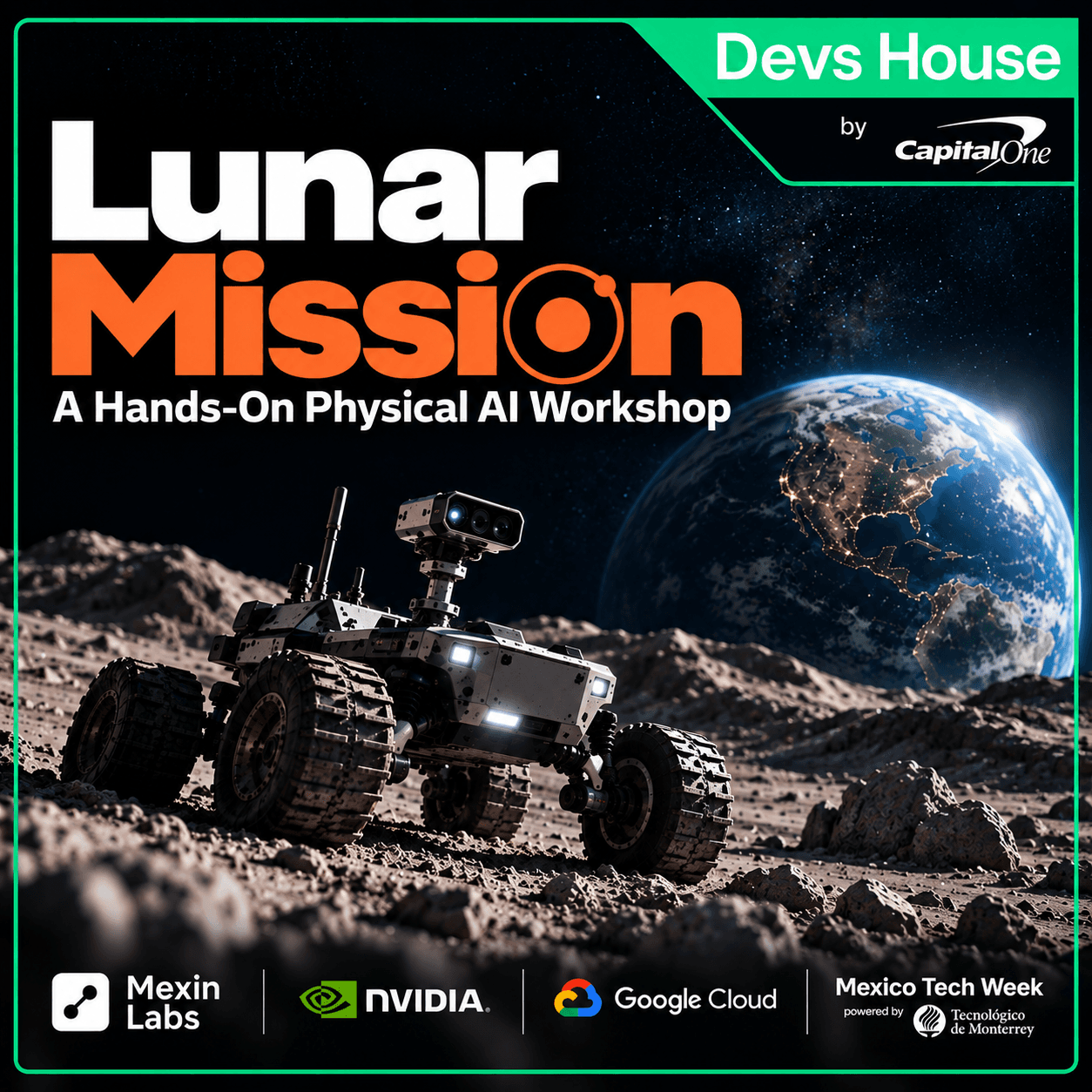 Moon Explorer, A Physical AI Challenge