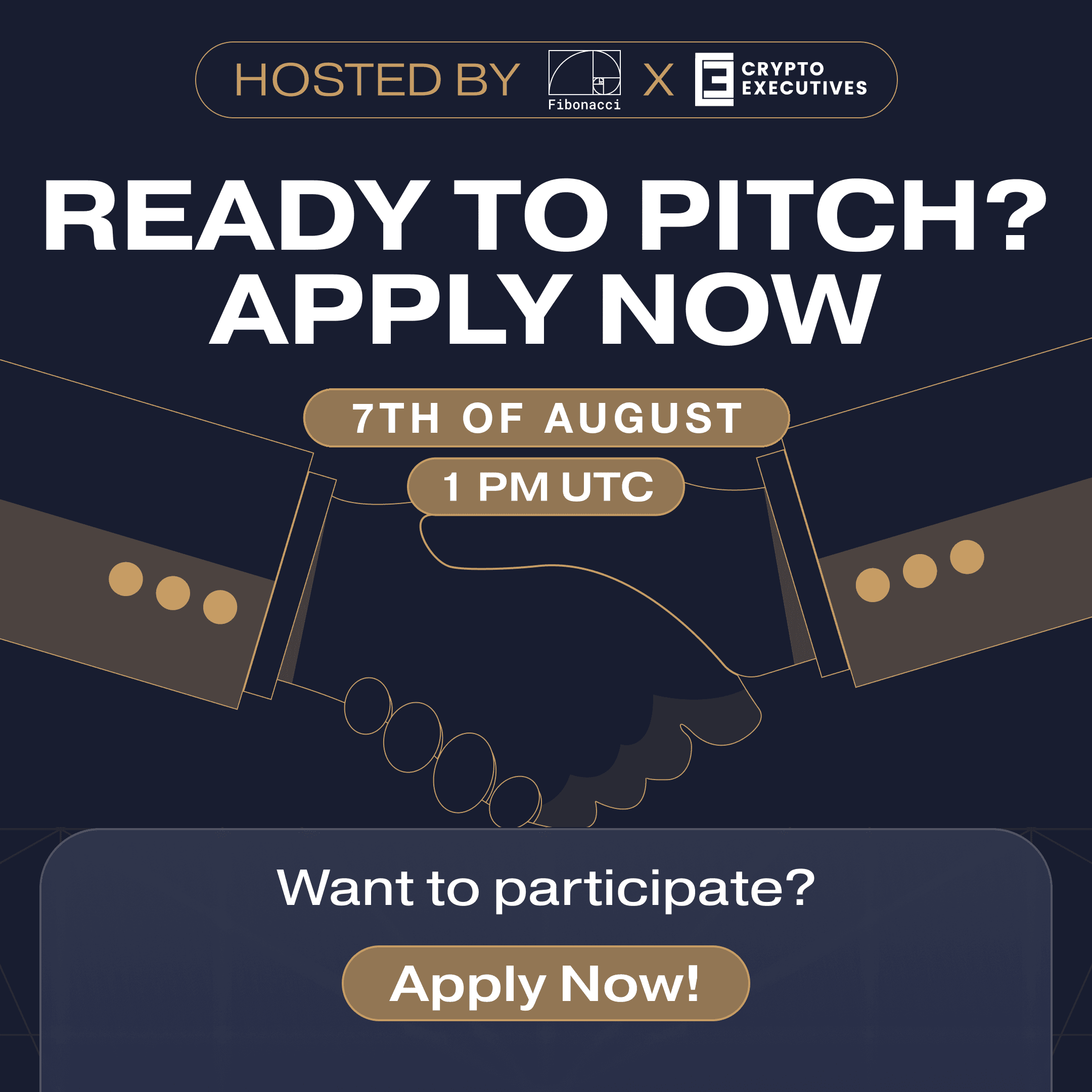 VC Pitch Competition #7 by Fibonacci Capital and Crypto Executives
