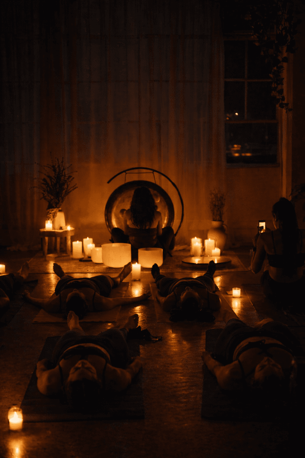 The Pause: Candlelit Yoga and Sound Bath with Live Harp