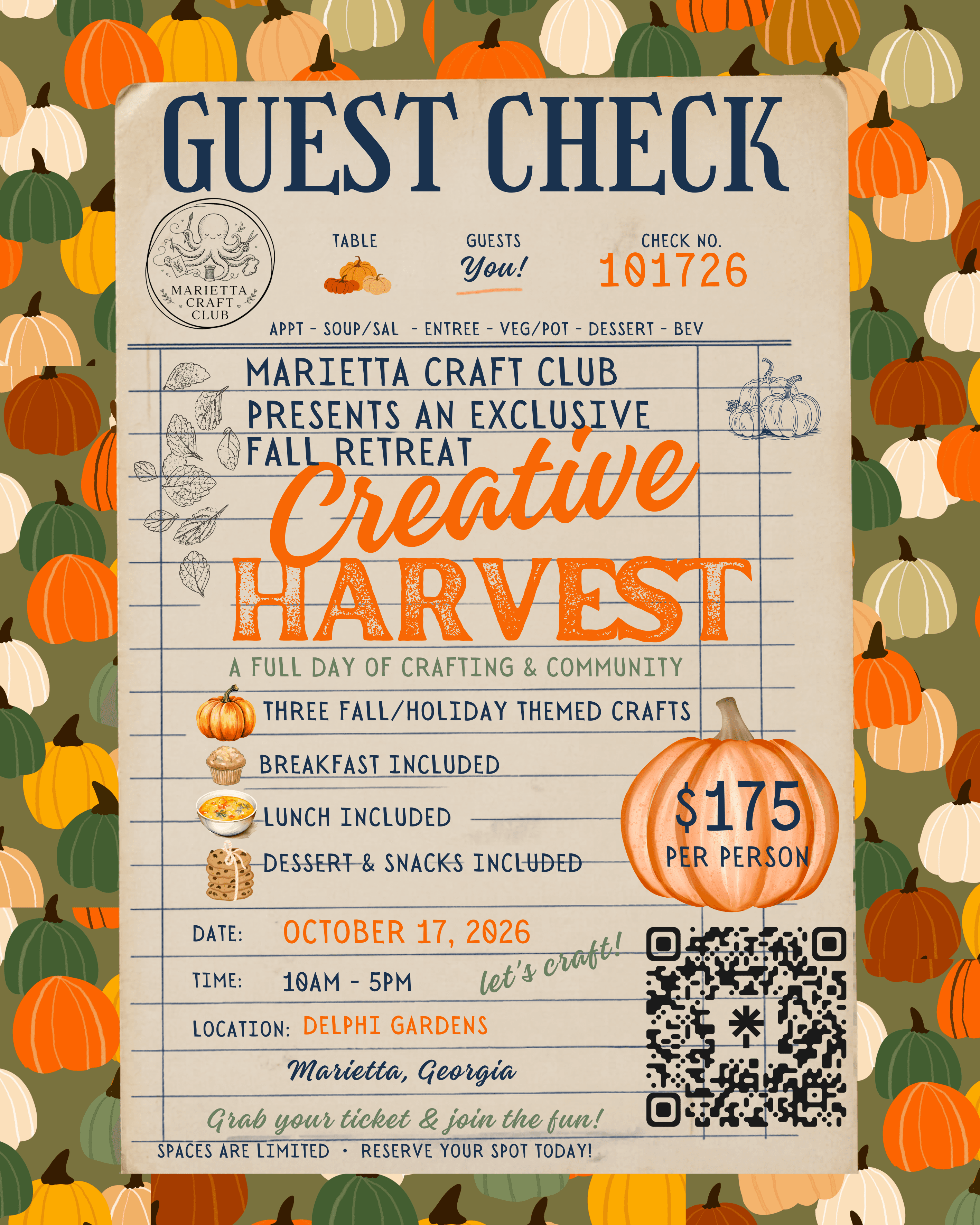 The Creative Harvest : A One Day Fall Retreat