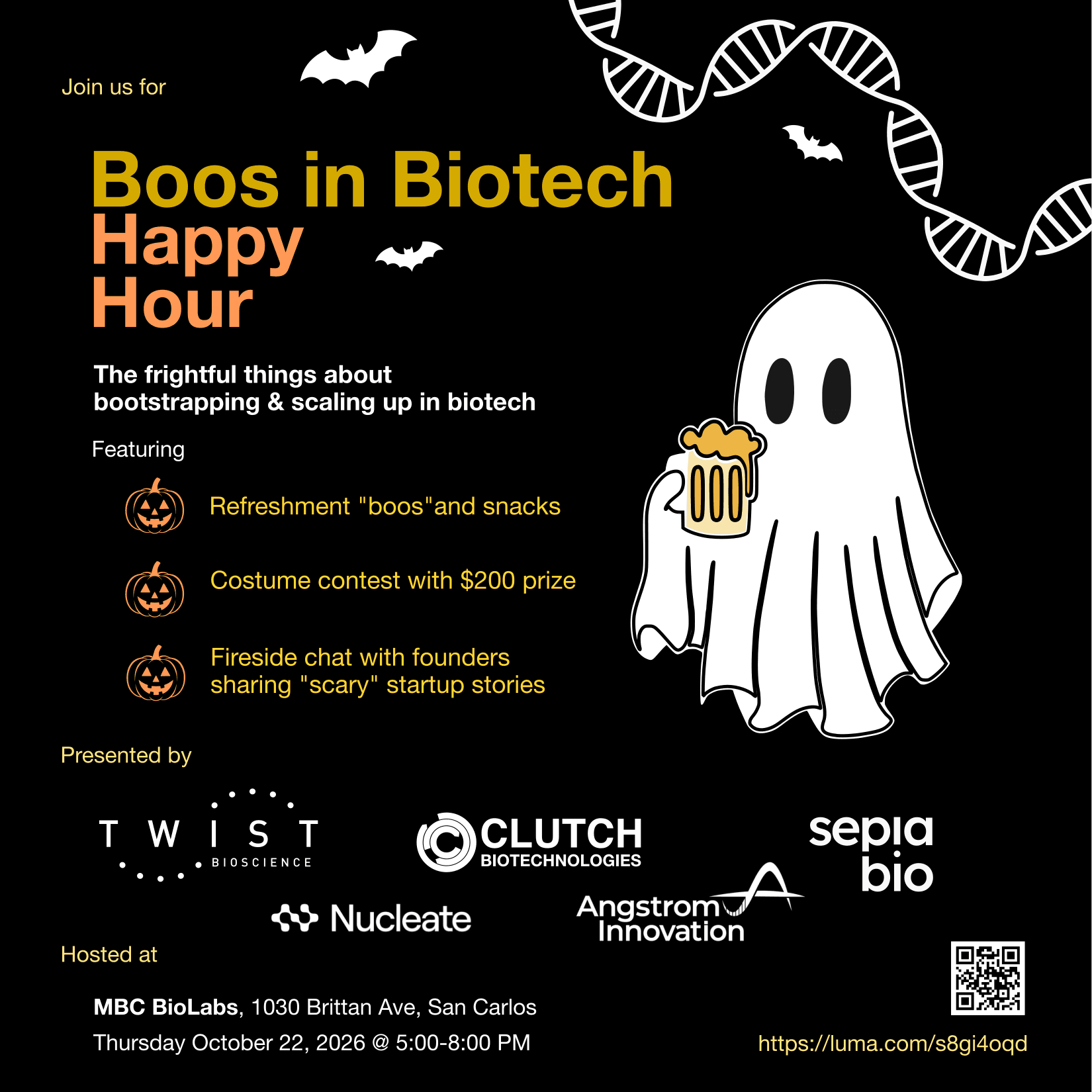 Boos in Biotech Happy Hour