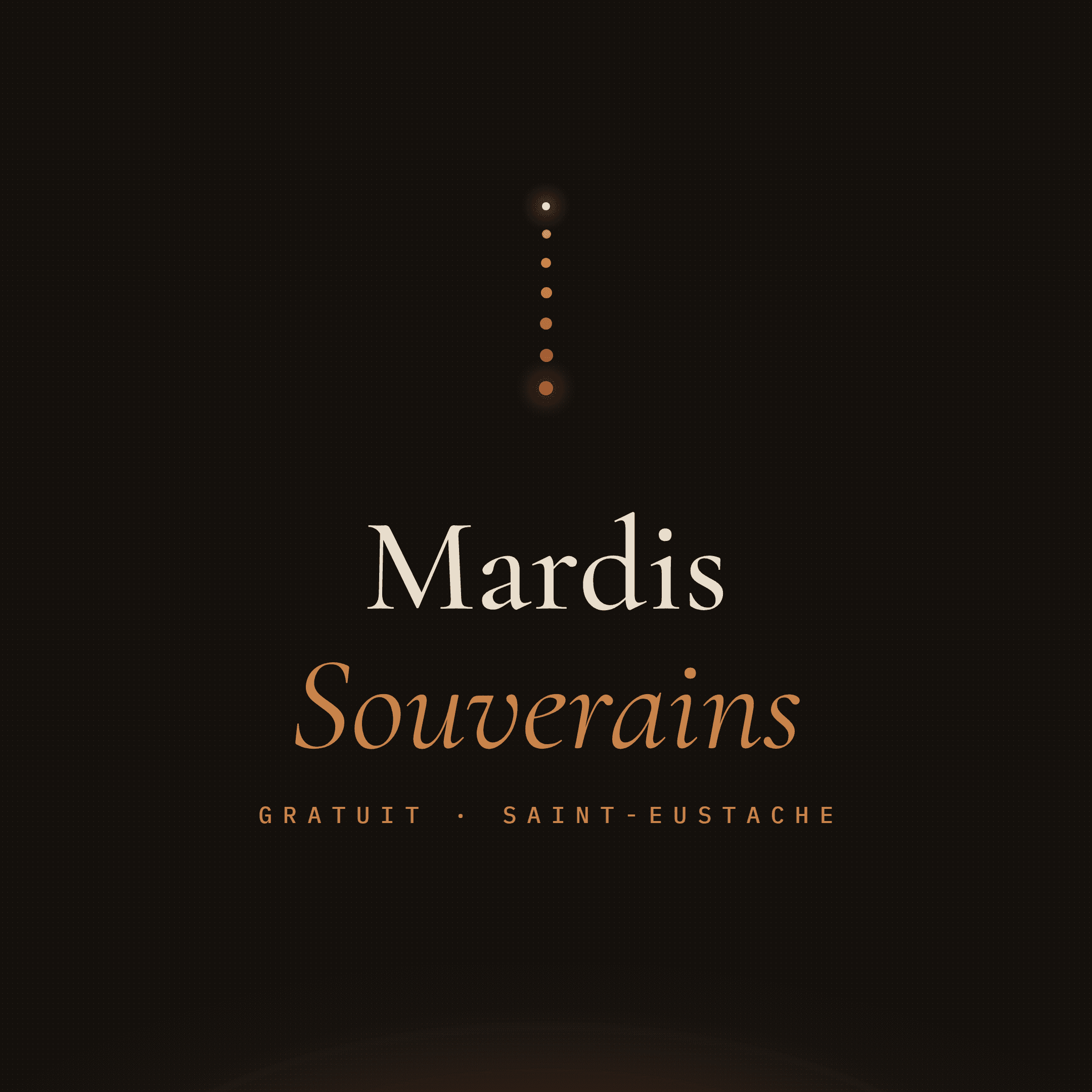 Les Mardis Souverains · Édition 4