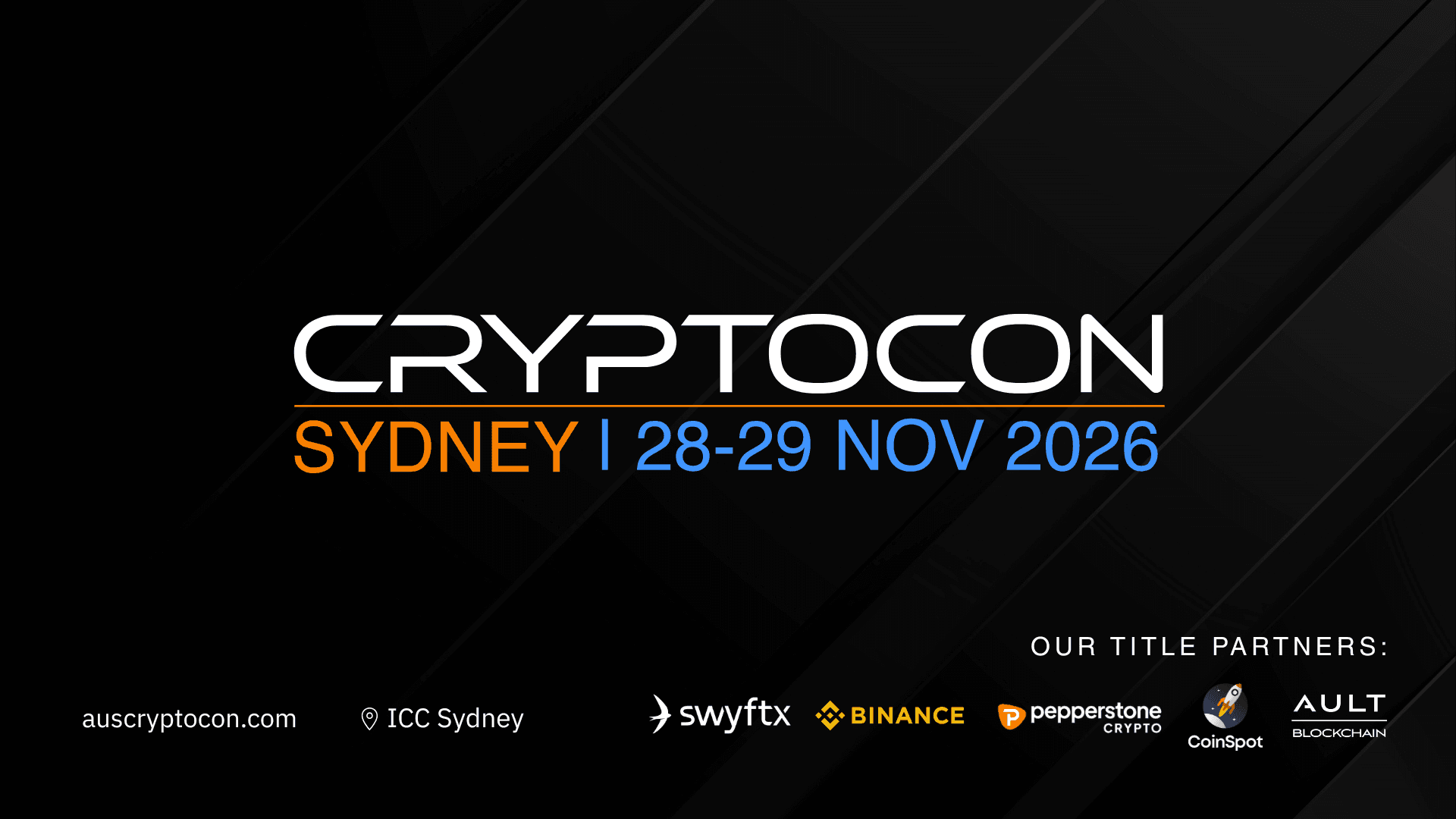 CryptoCon - Australia's largest crypto event