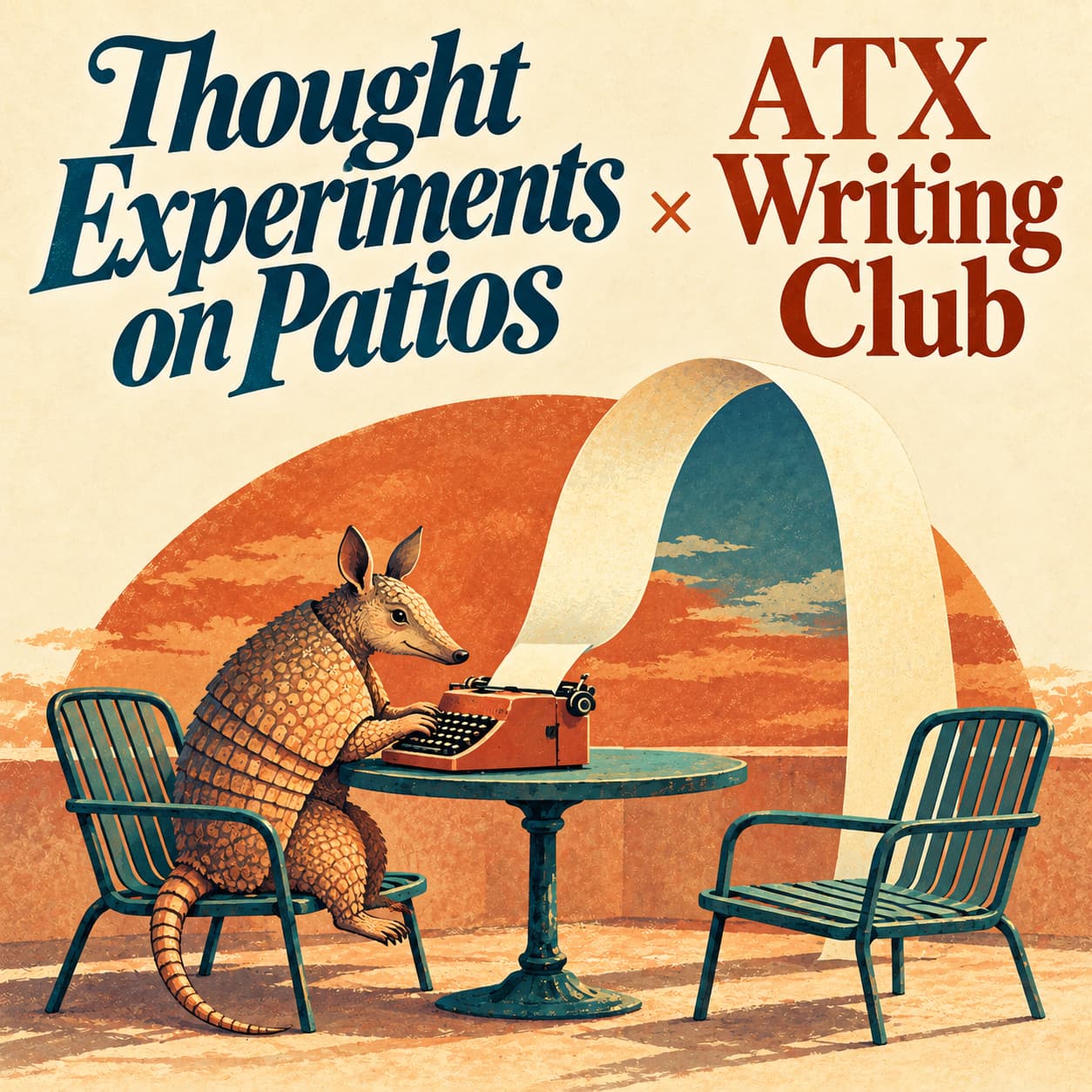 Thought Experiments on Patios X ATX Writing Club