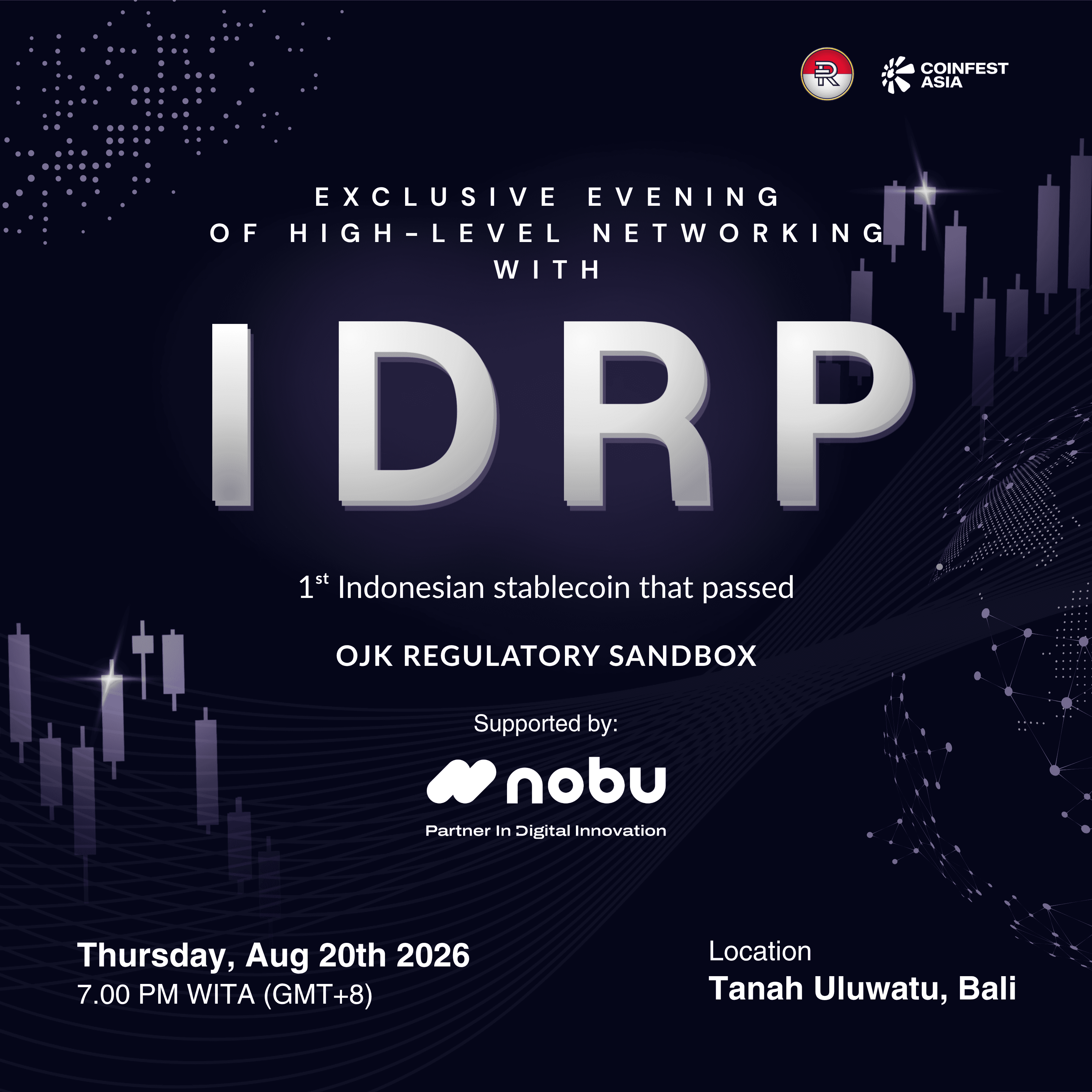🌙 IDRP Exclusive Evening at Coinfest Asia 2026