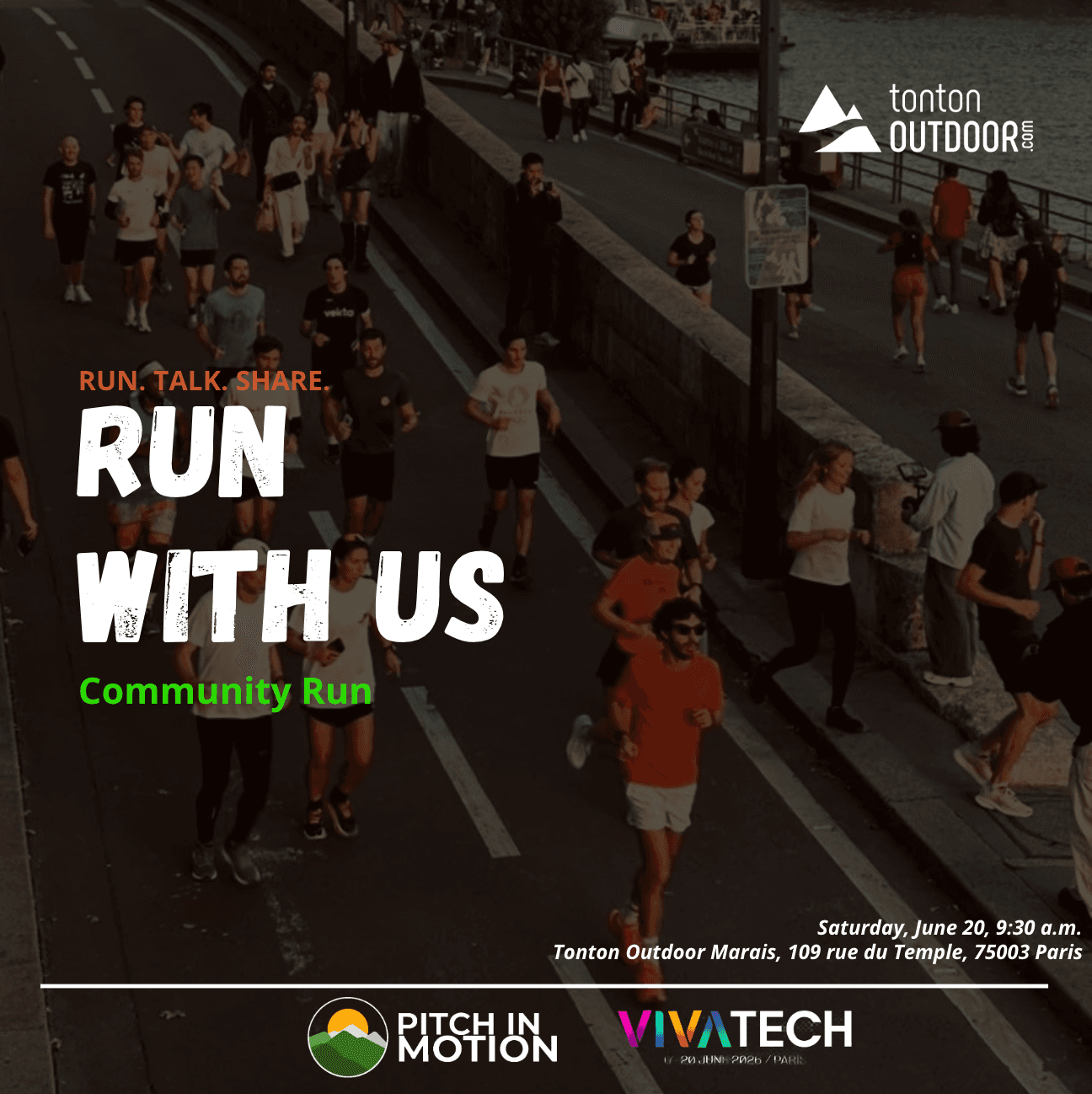 VivaTech Run with us #6 Community Run