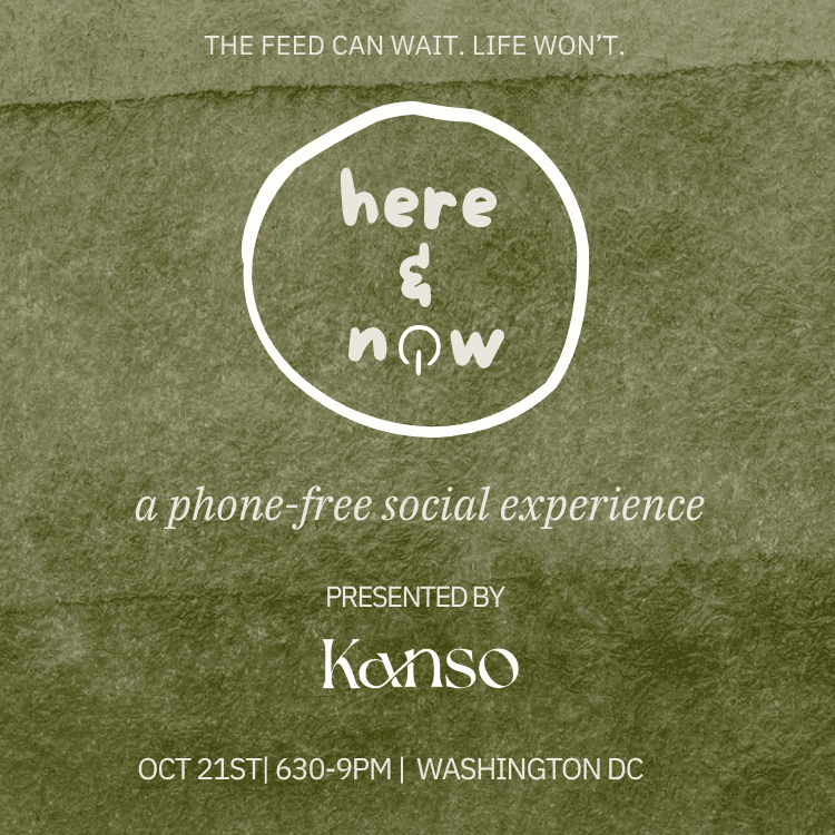 Here & Now: A Phone-Free Experience (Washington D.C.)