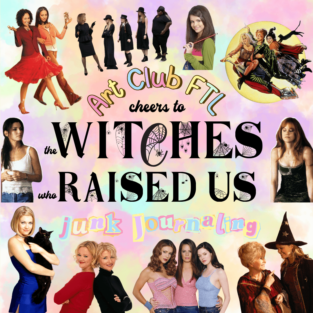 Junk Journaling: Witches who Raised Us 🐈⬛🔮