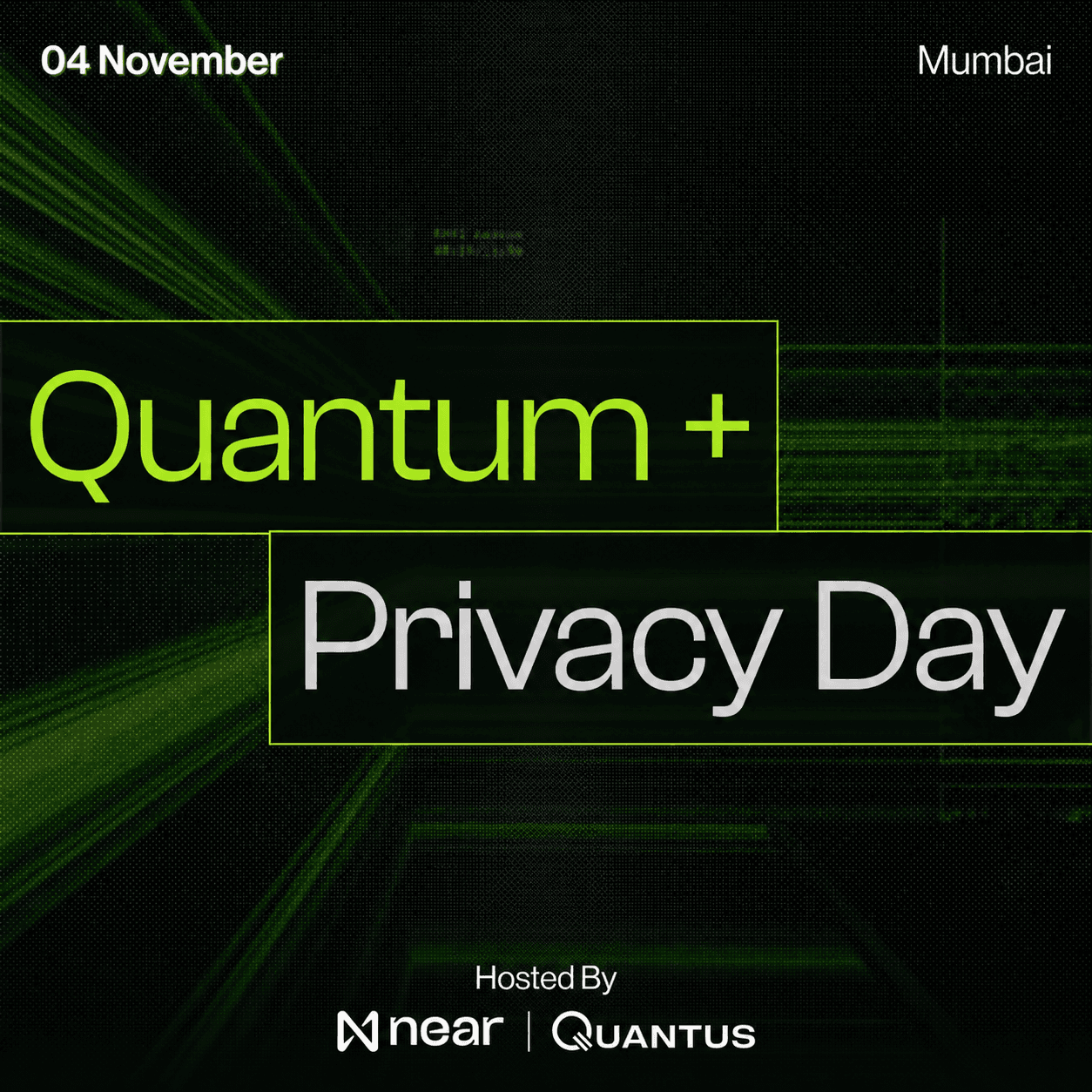 NEAR x Quantus Happy Hour @ Devcon Mumbai