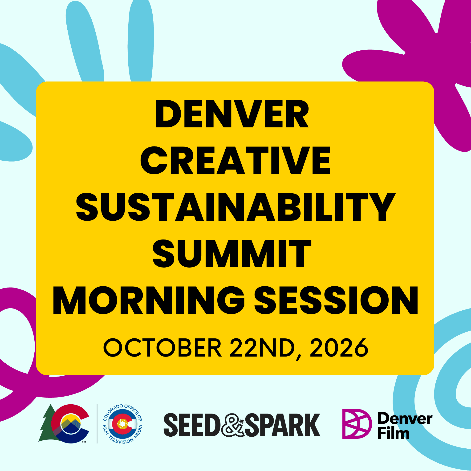 Denver Creative Sustainability Summit: Morning Session