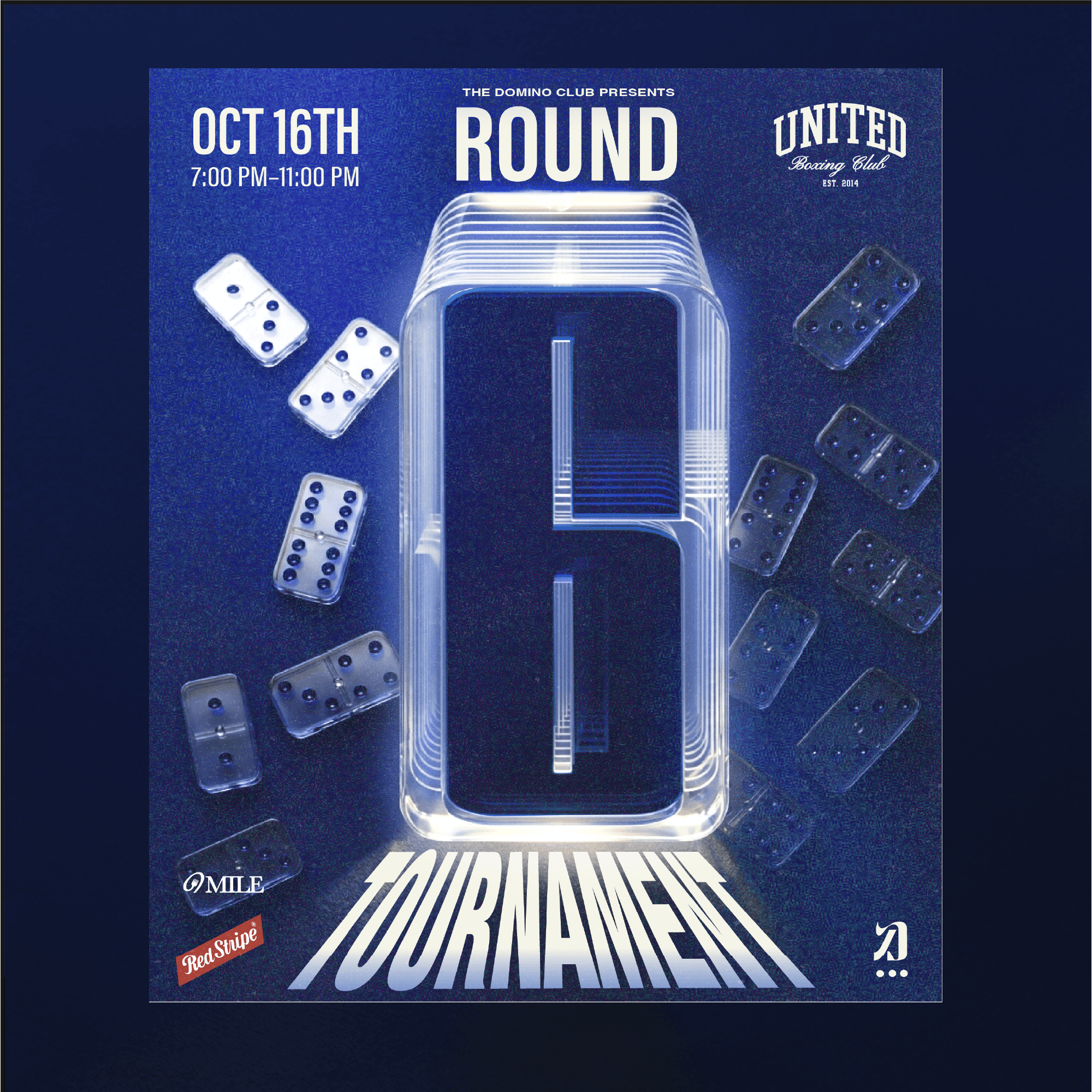 The Domino Club: Round 6 Tournament at United Boxing Club