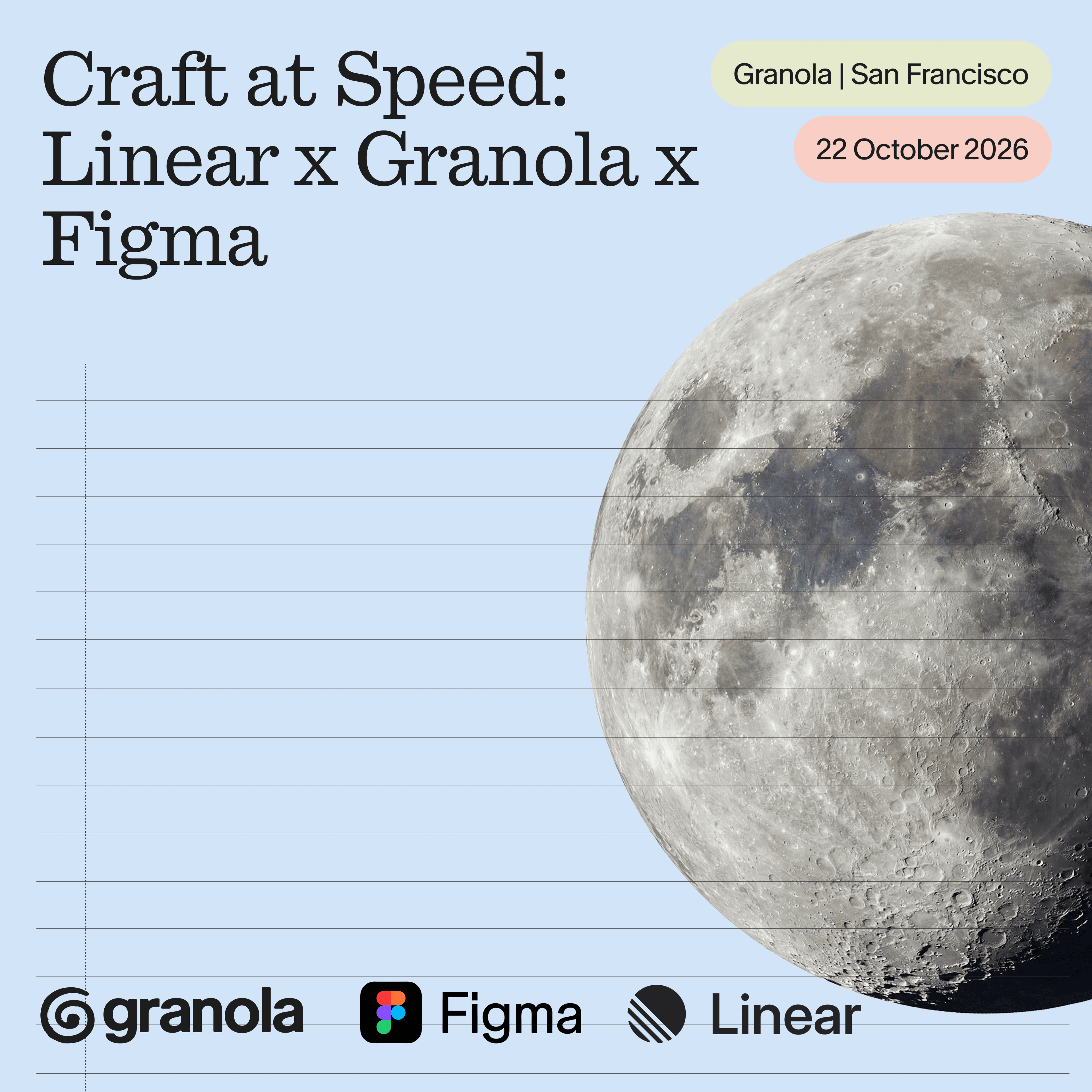 Craft at Speed: Linear × Granola × Figma