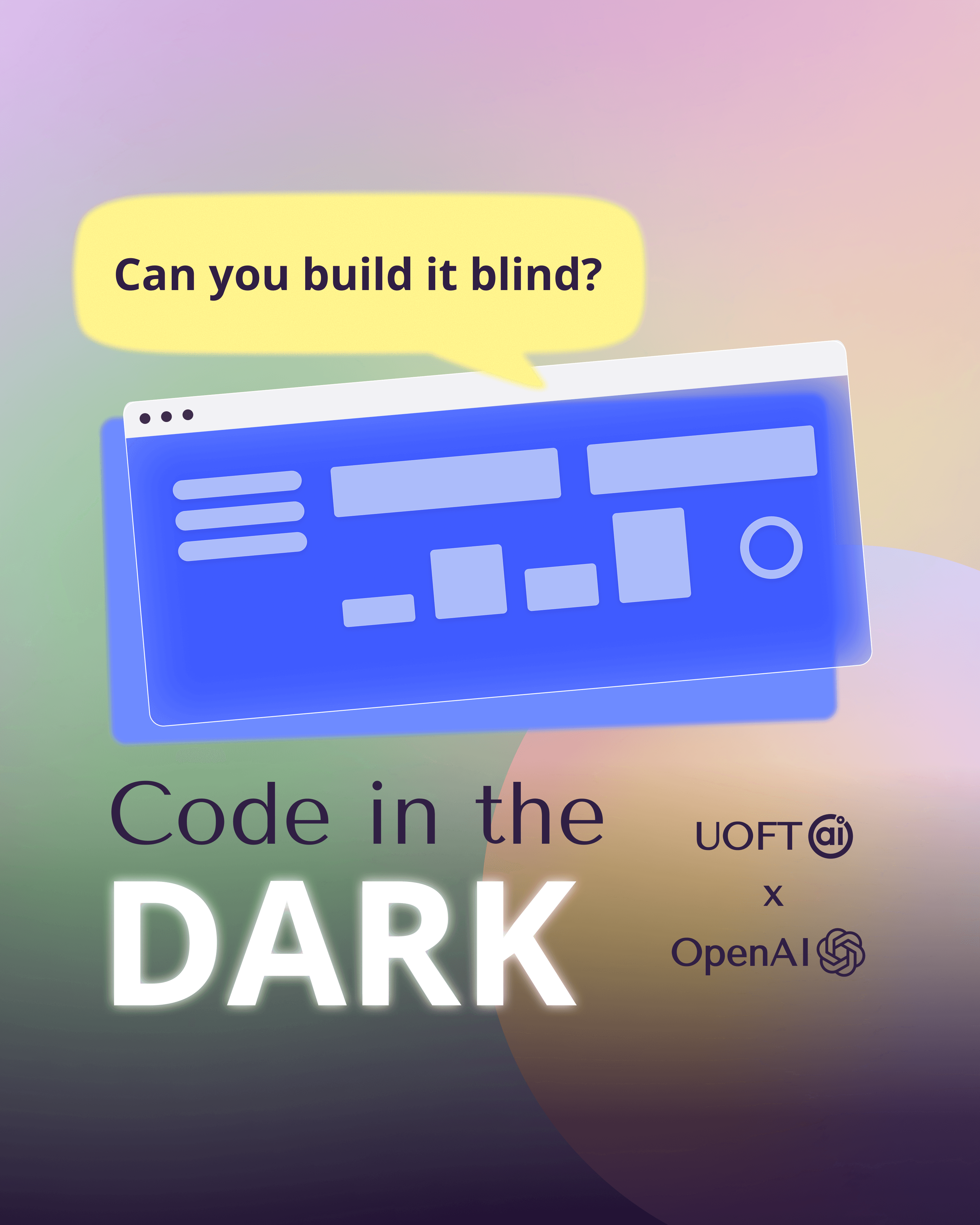 Code in the Dark: AI-Assisted