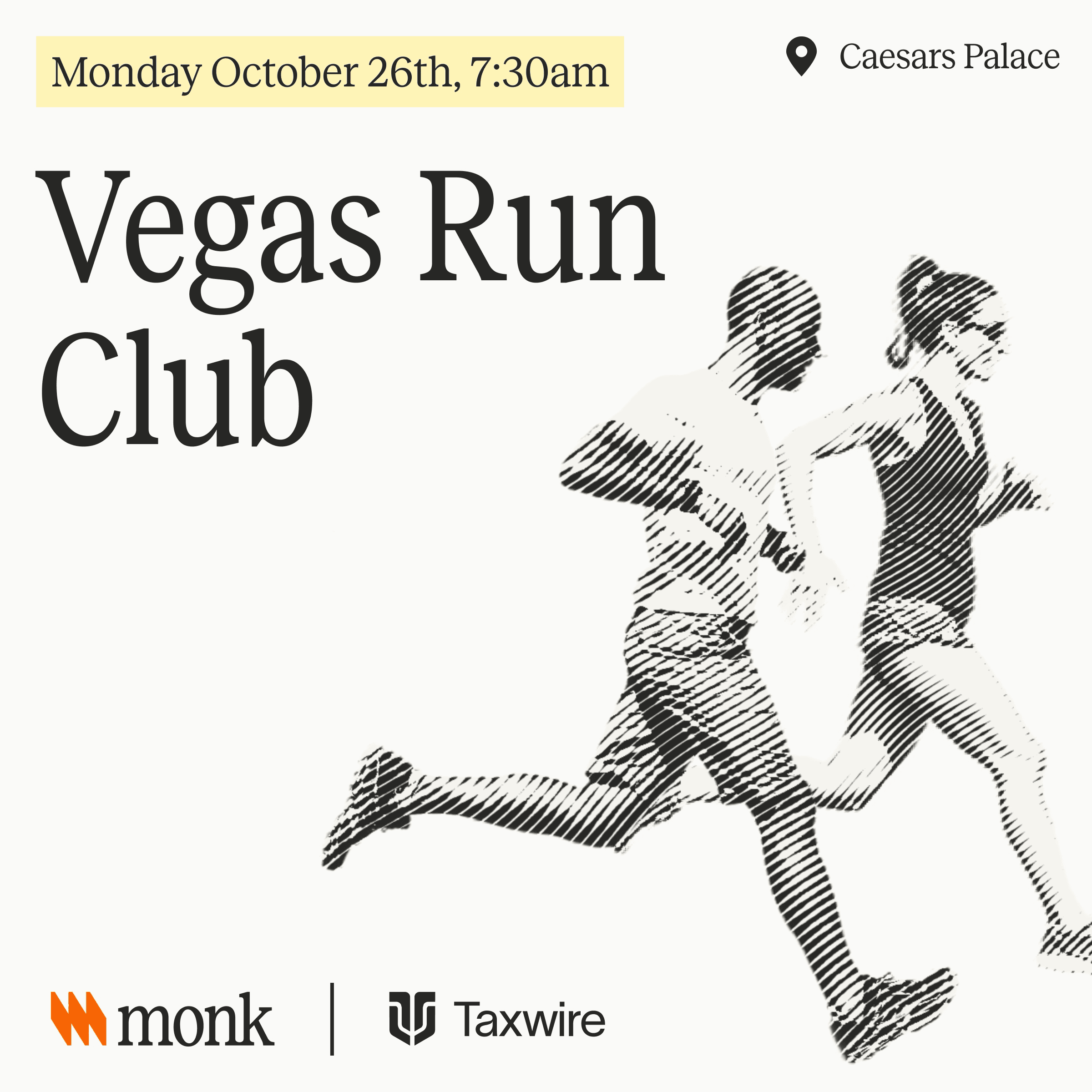 Vegas Run Club, hosted by Taxwire and Monk