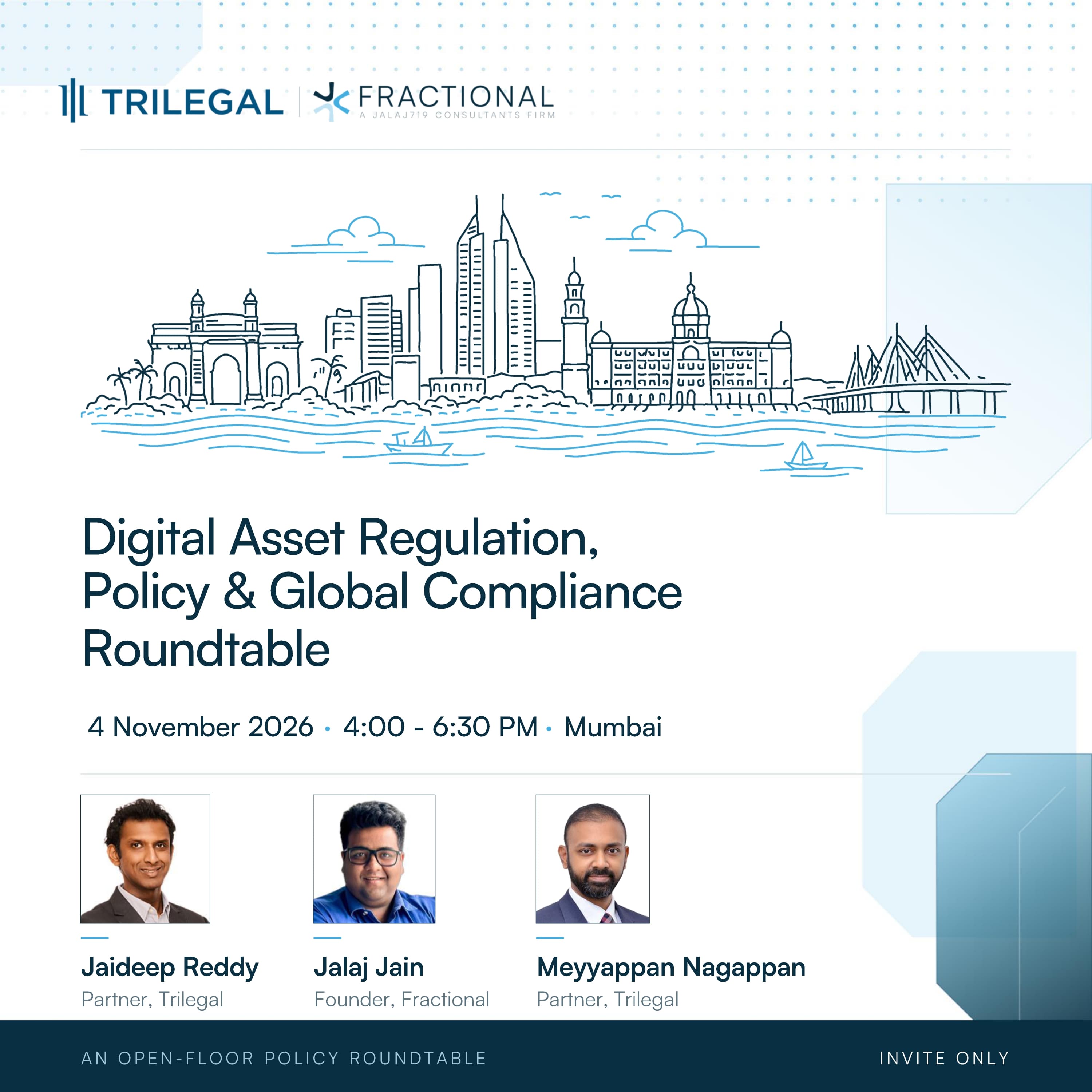 Digital Asset Regulation, Policy and Global Compliance Roundtable