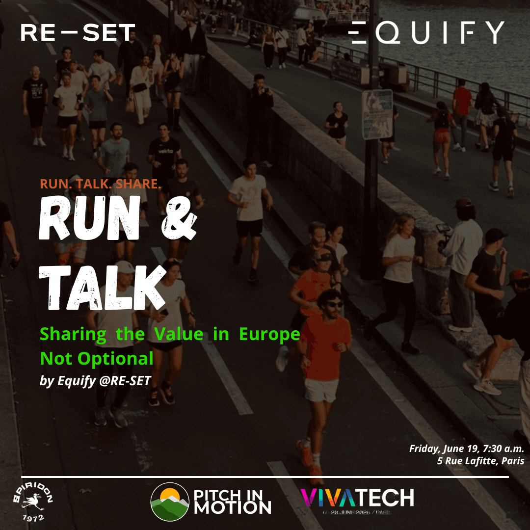 VivaTech Run #5 Sharing the Value in Europe - Not Optional by Equify