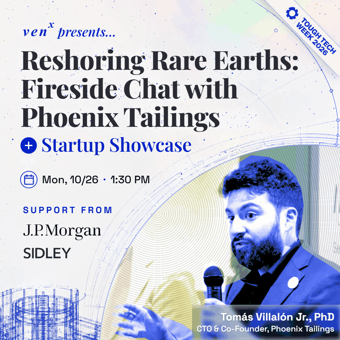 Reshoring Rare Earths: Fireside Chat with Phoenix Tailings (+Startup Showcase)