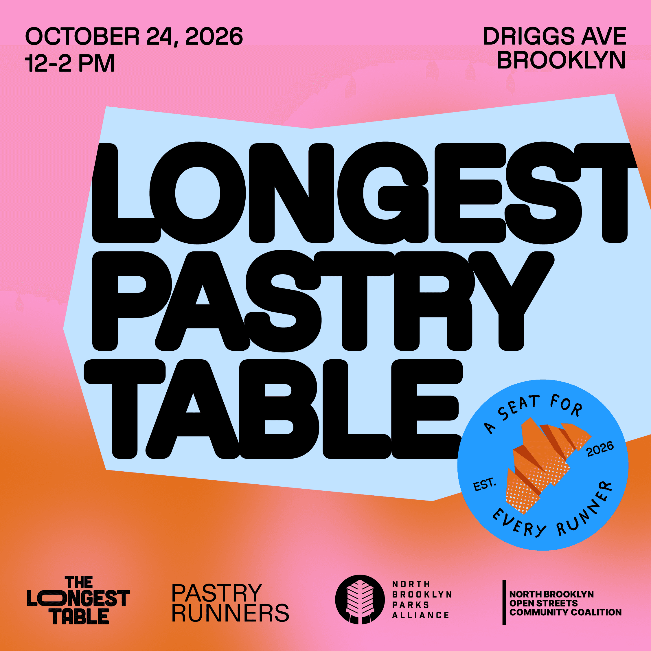 Longest Pastry Table