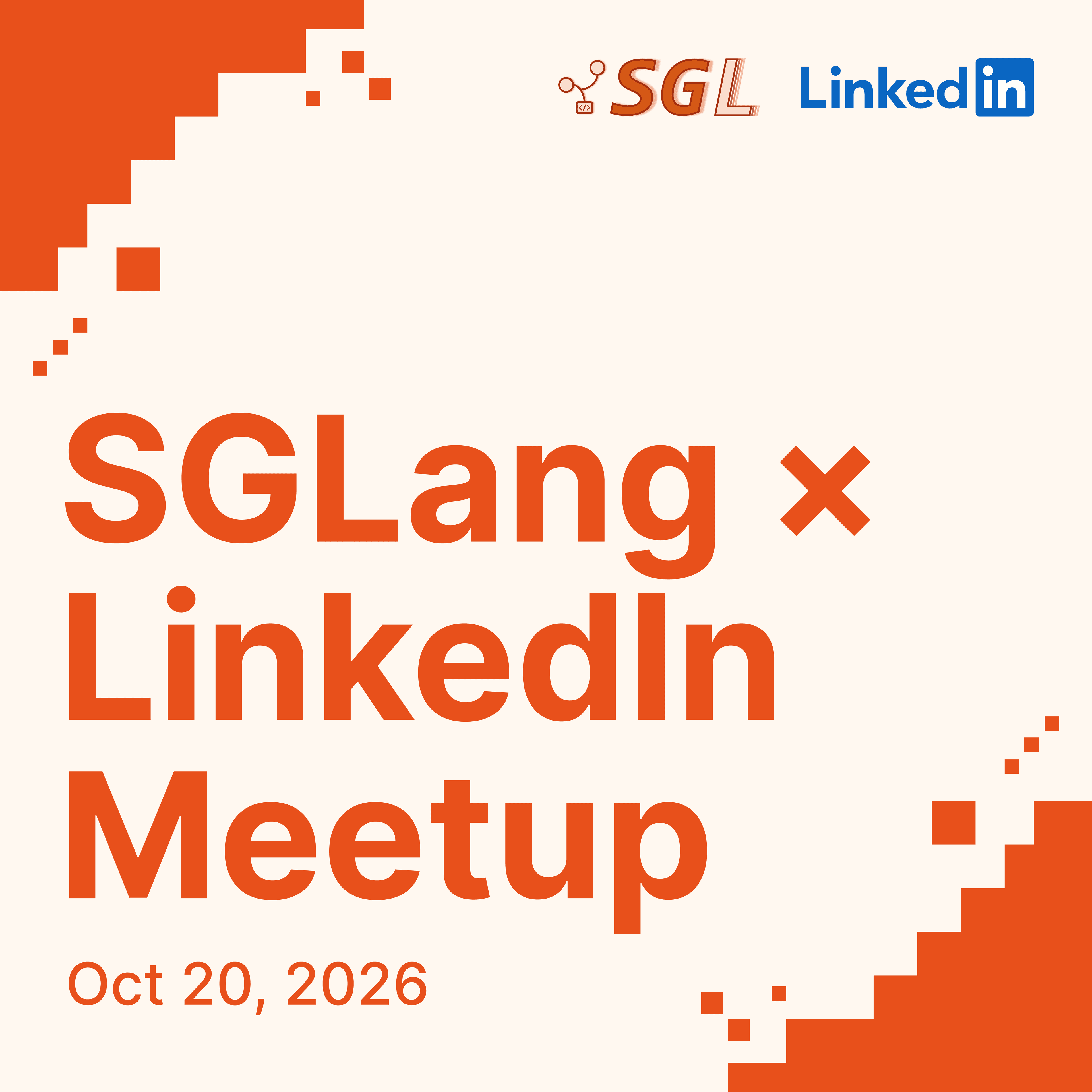 SGLang Meetup with LinkedIn and LMCache