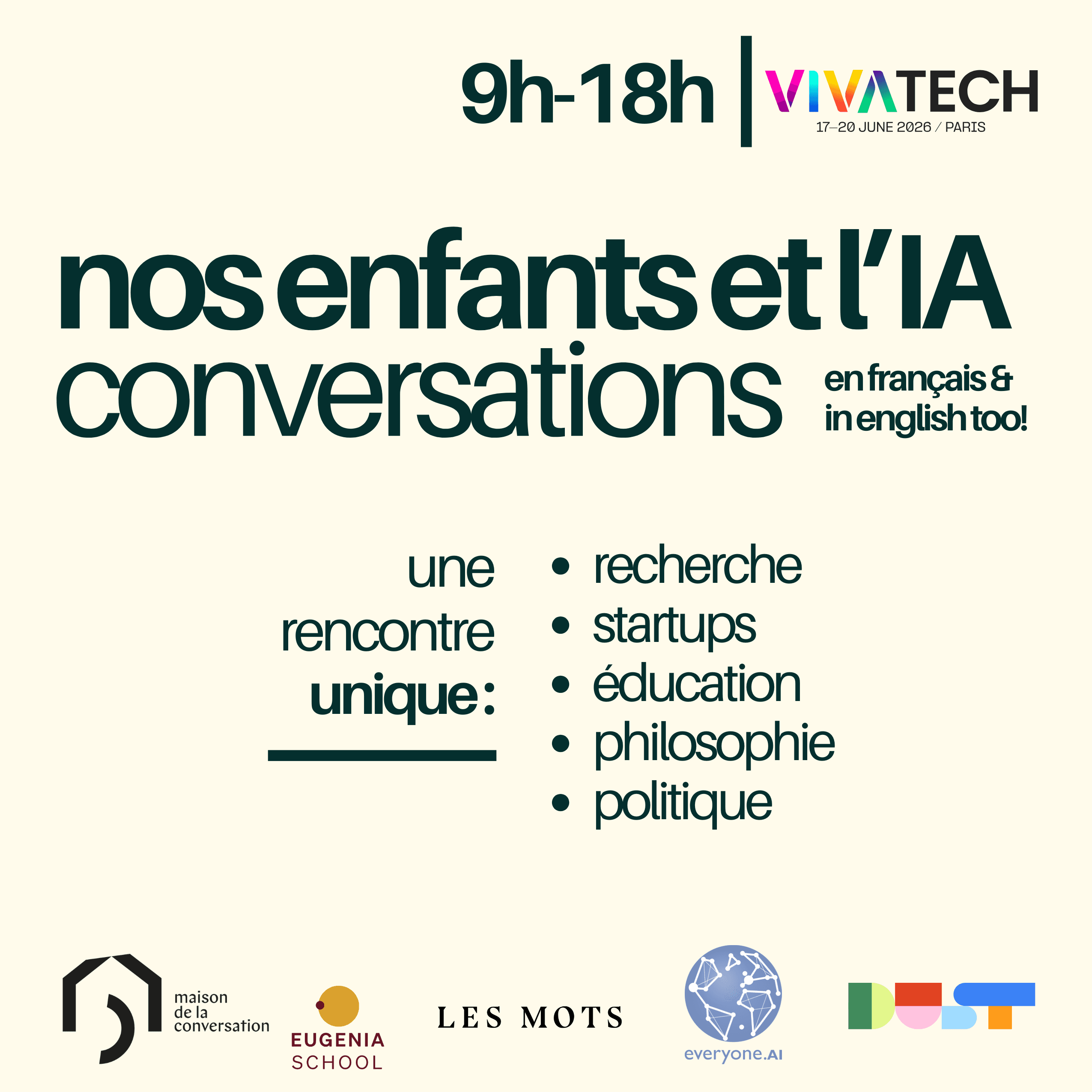 NewKid à VivaTech : grandir à l'ère de l'IA