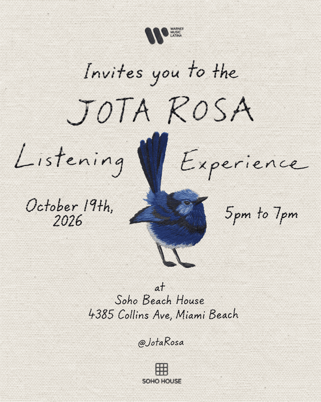 JOTA ROSA Listening Experience