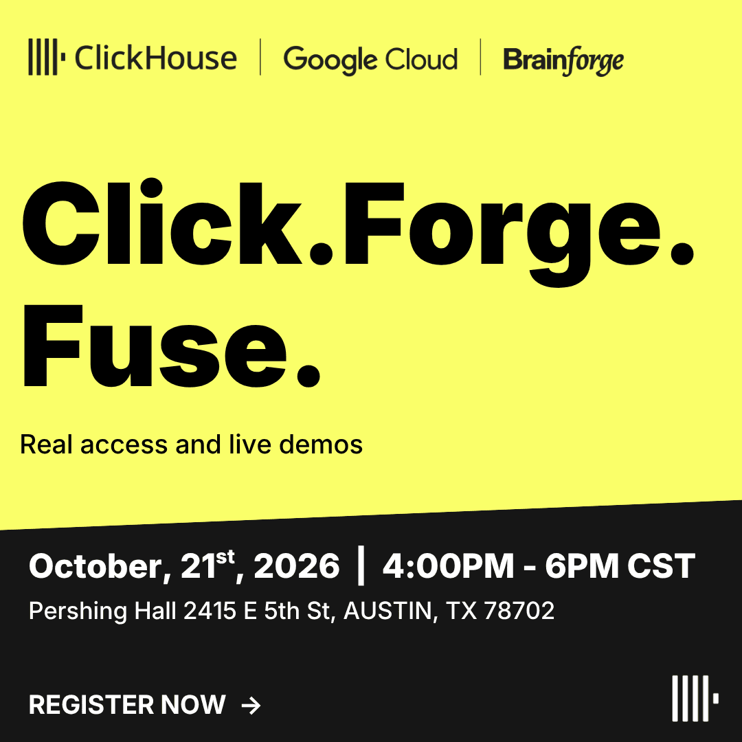 ClickHouse x Google x Brainforge