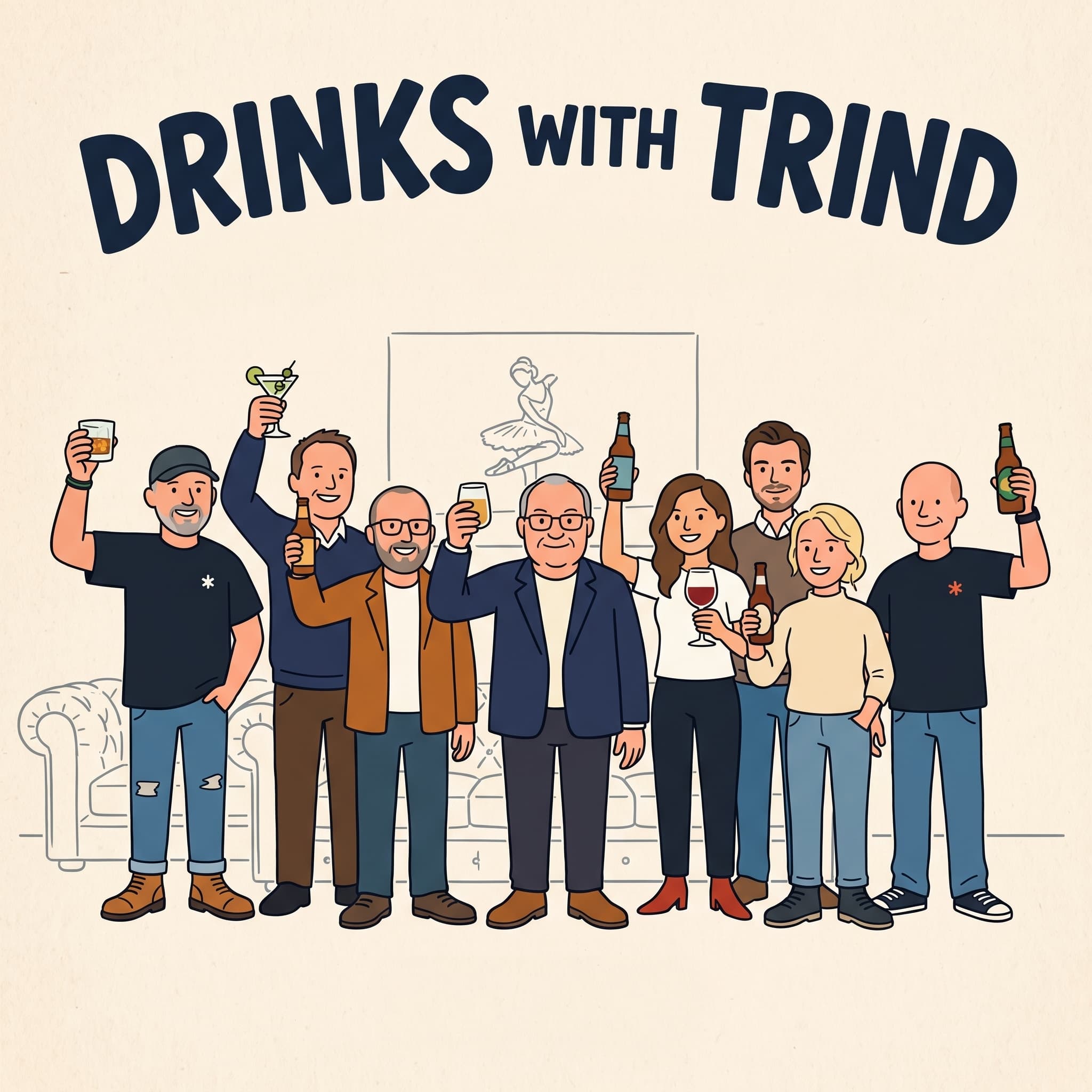 Drinks with Trind During Slush
