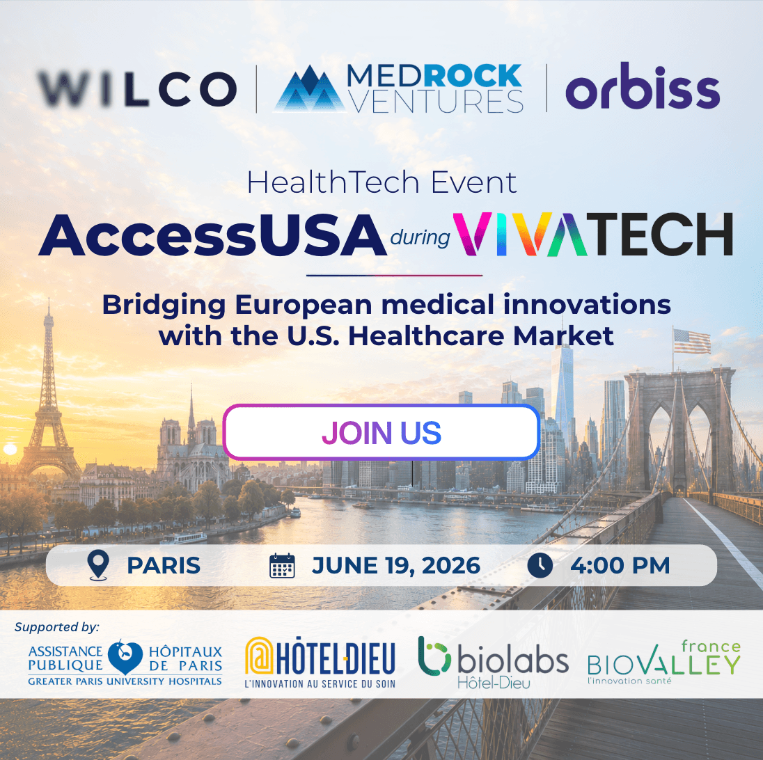 AccessUSA / VivaTech - by MedRock Ventures USA, WILCO and Orbiss
