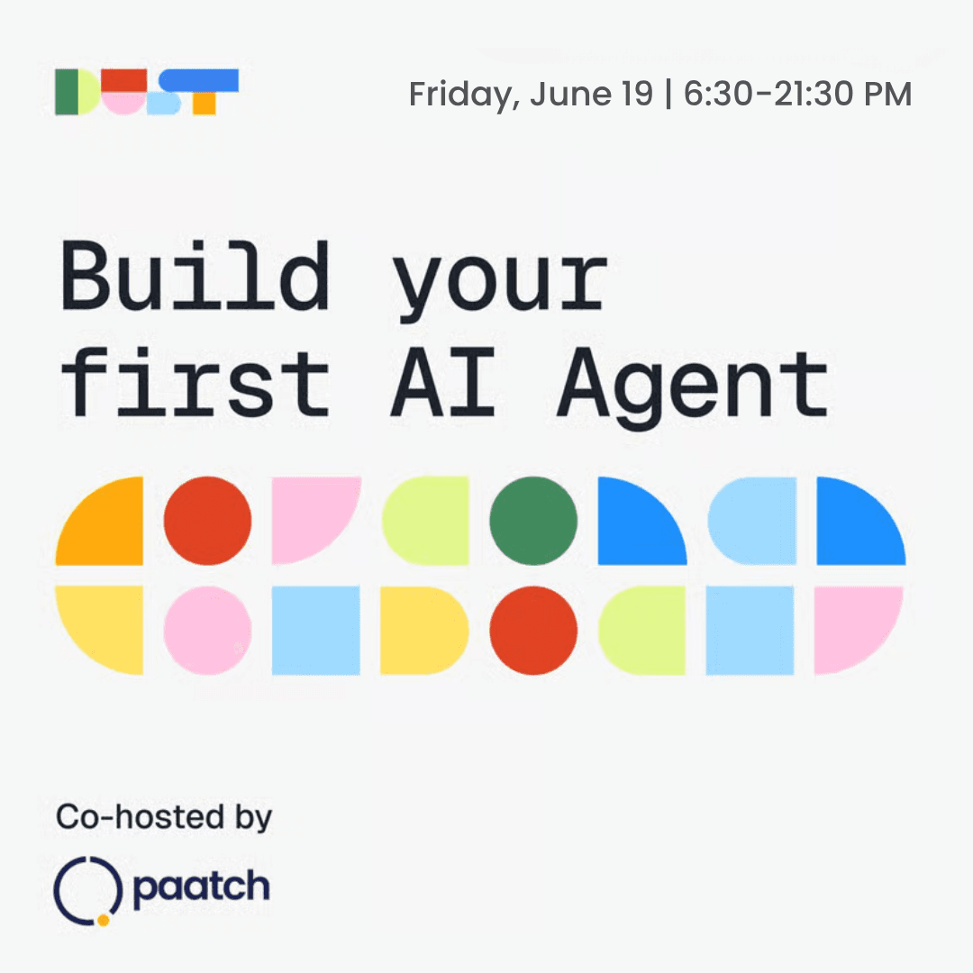 Build Your First AI Agent | Dust x Paatch @ VivaTech