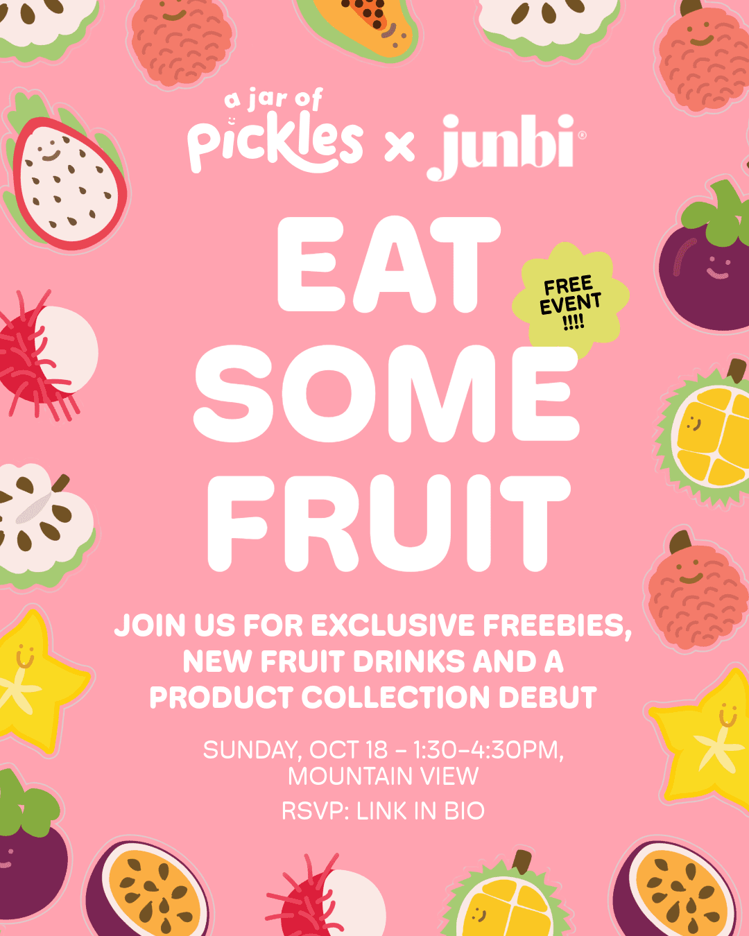 A Jar of Pickles x Junbi Mountain View