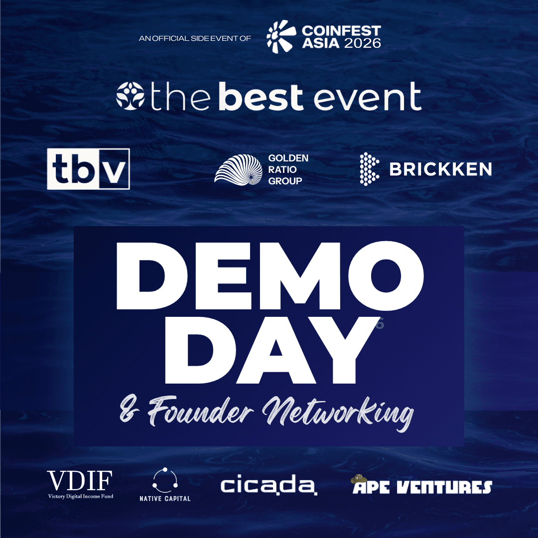 TBV Demo Day at the VHouse - an official side event of Coinfest Asia