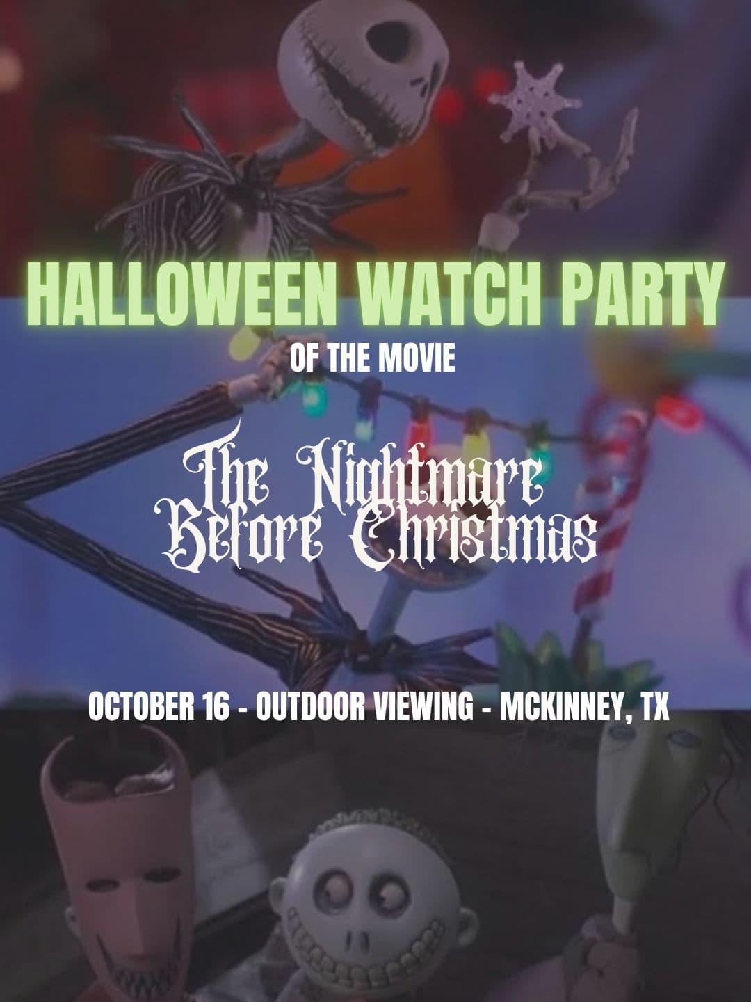 Halloween Watch Party - The Nightmare Before Christmas