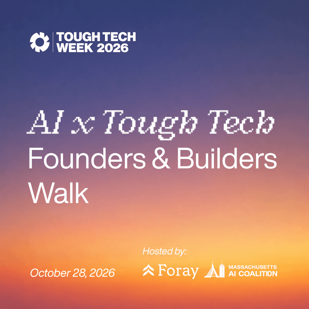 AI x Tough Tech Founders & Builders Walk