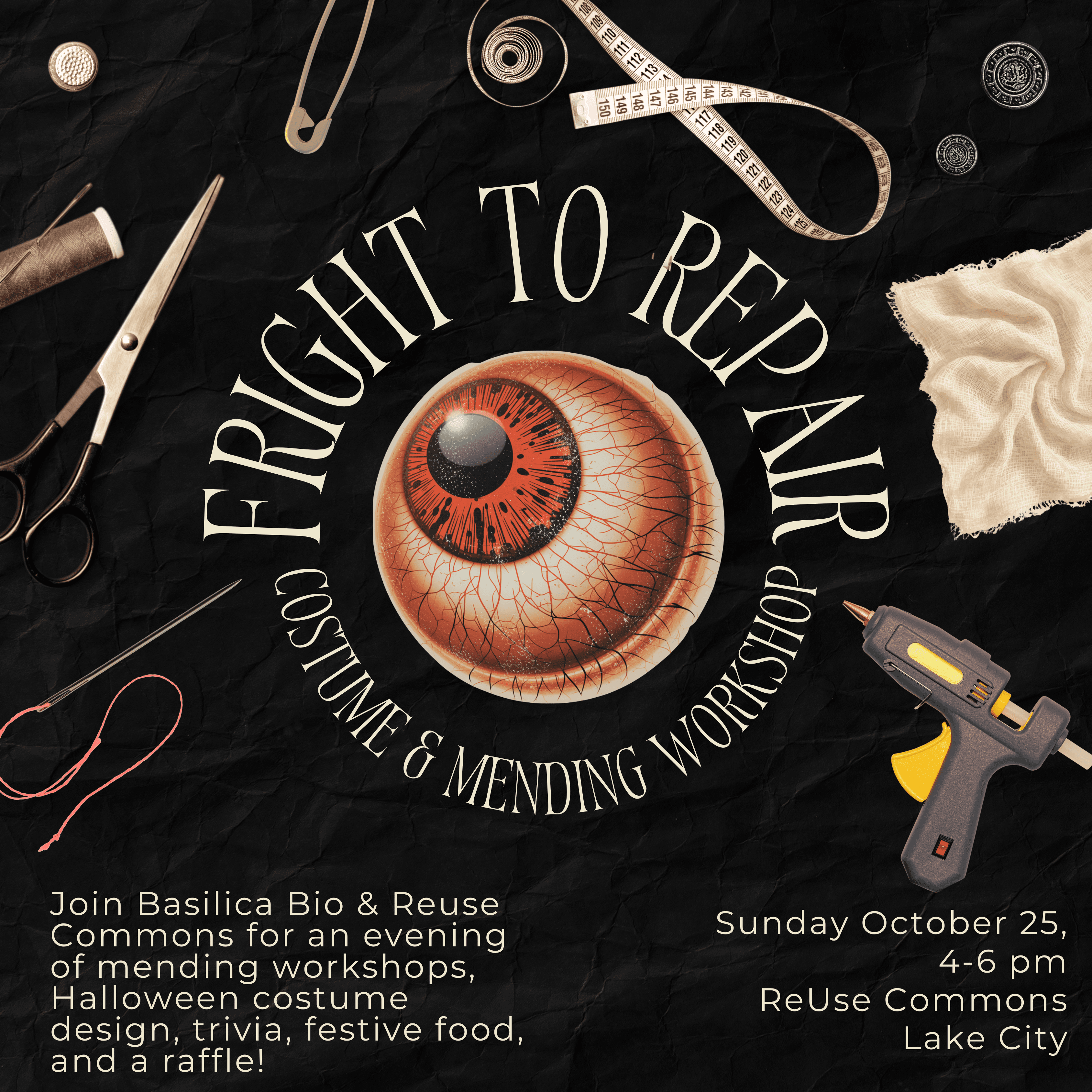 Fright to Repair: Costume & Mending Workshop