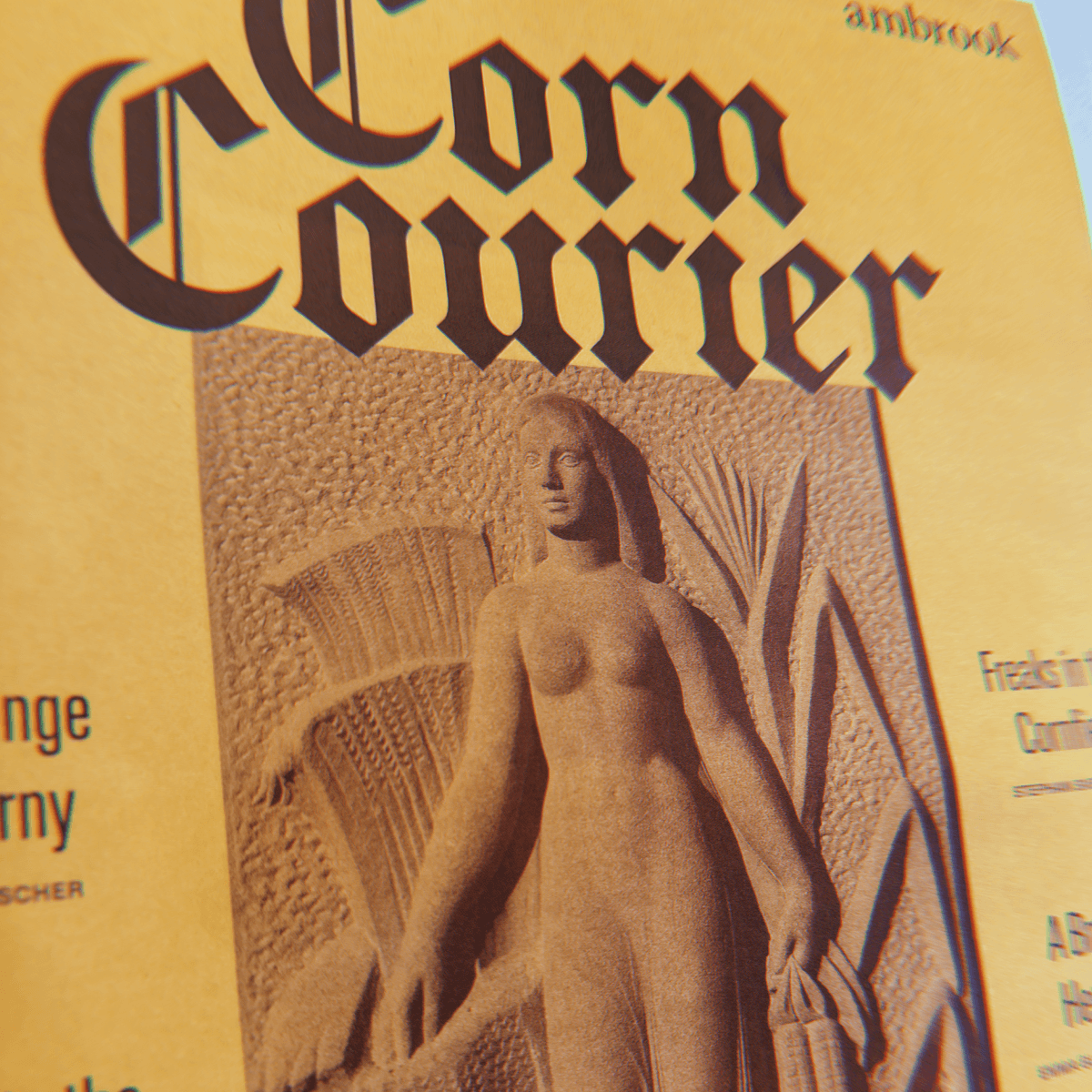 Corn Courier: Newspaper Design w/ AI