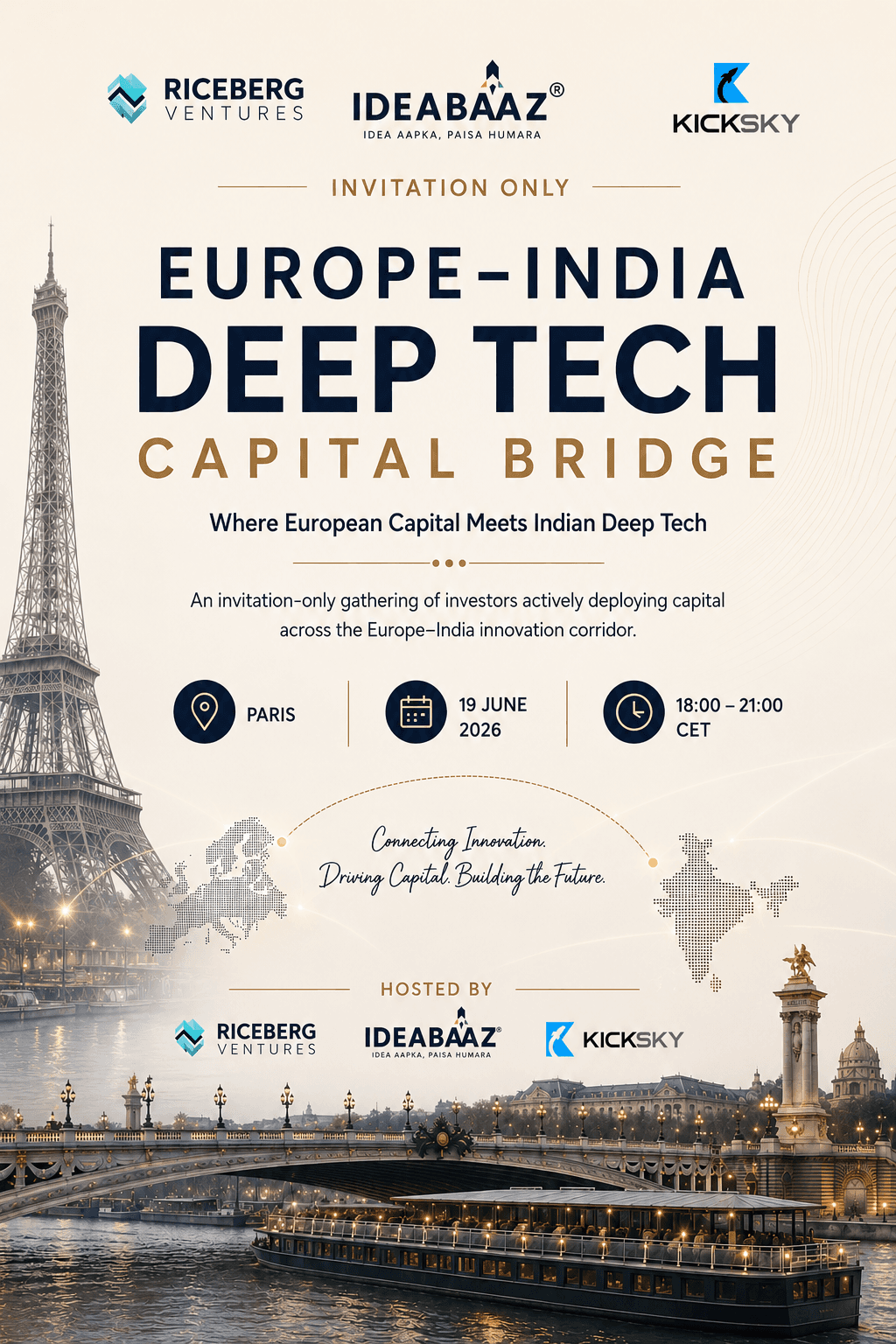 Europe–India Deep Tech Capital Bridge at VivaTech Paris