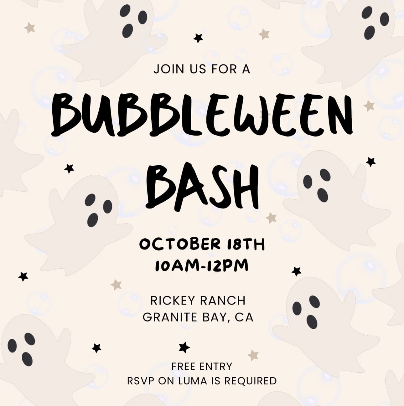 Bubbleween Bash 🎃👻🫧