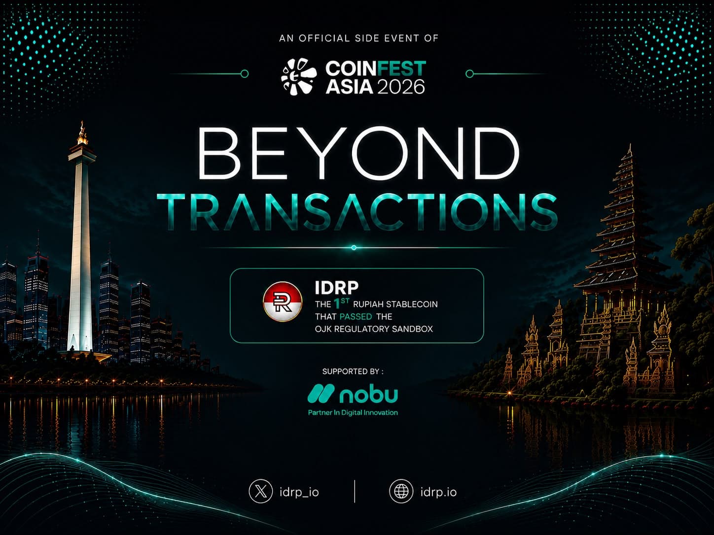 IDRP BEYOND TRANSACTION - OFFICIAL SIDE EVENT COINFEST 2026