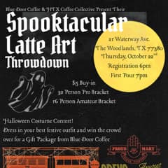 Spooktacular Latte Art Throwdown