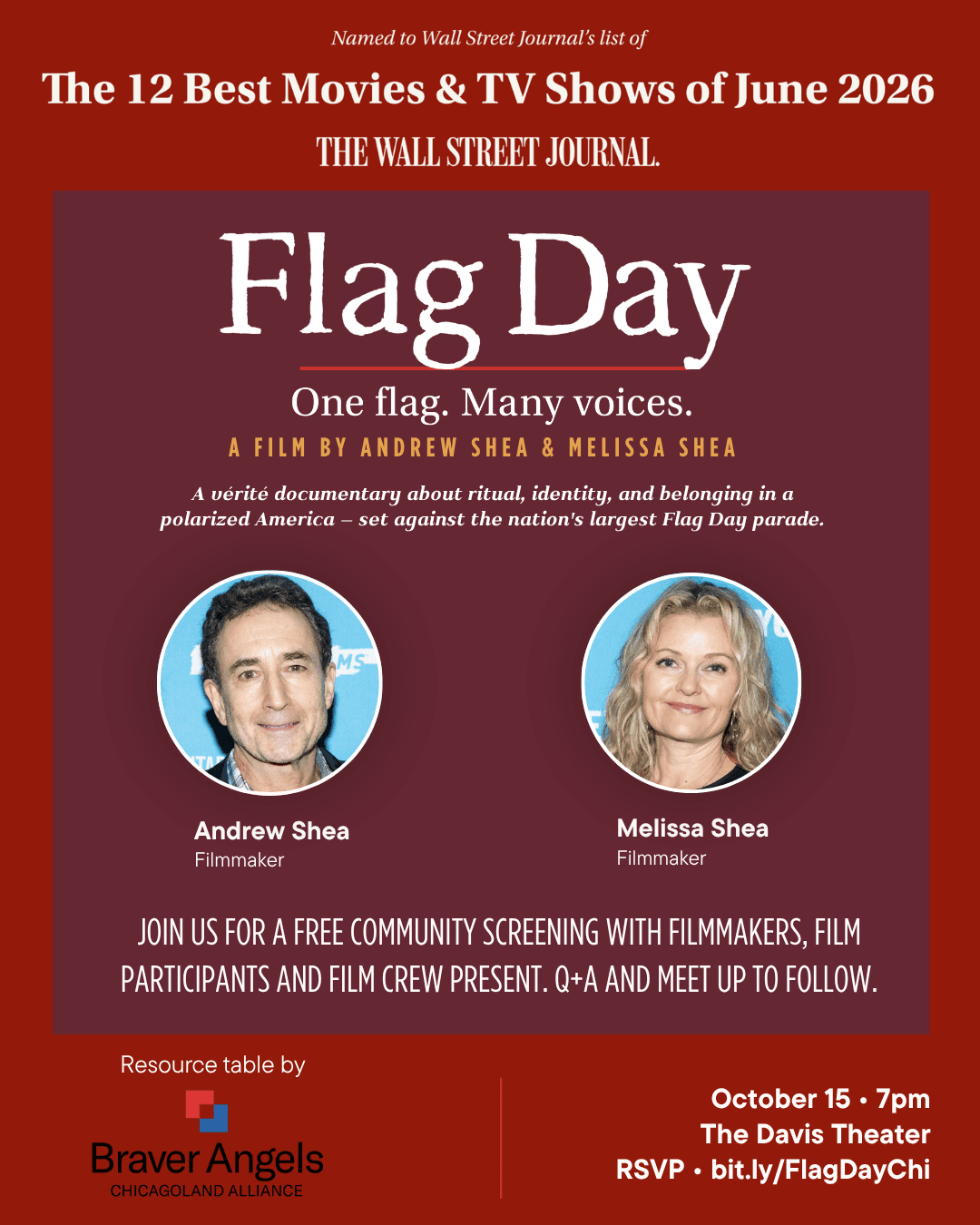 Flag Day at The Davis Theater