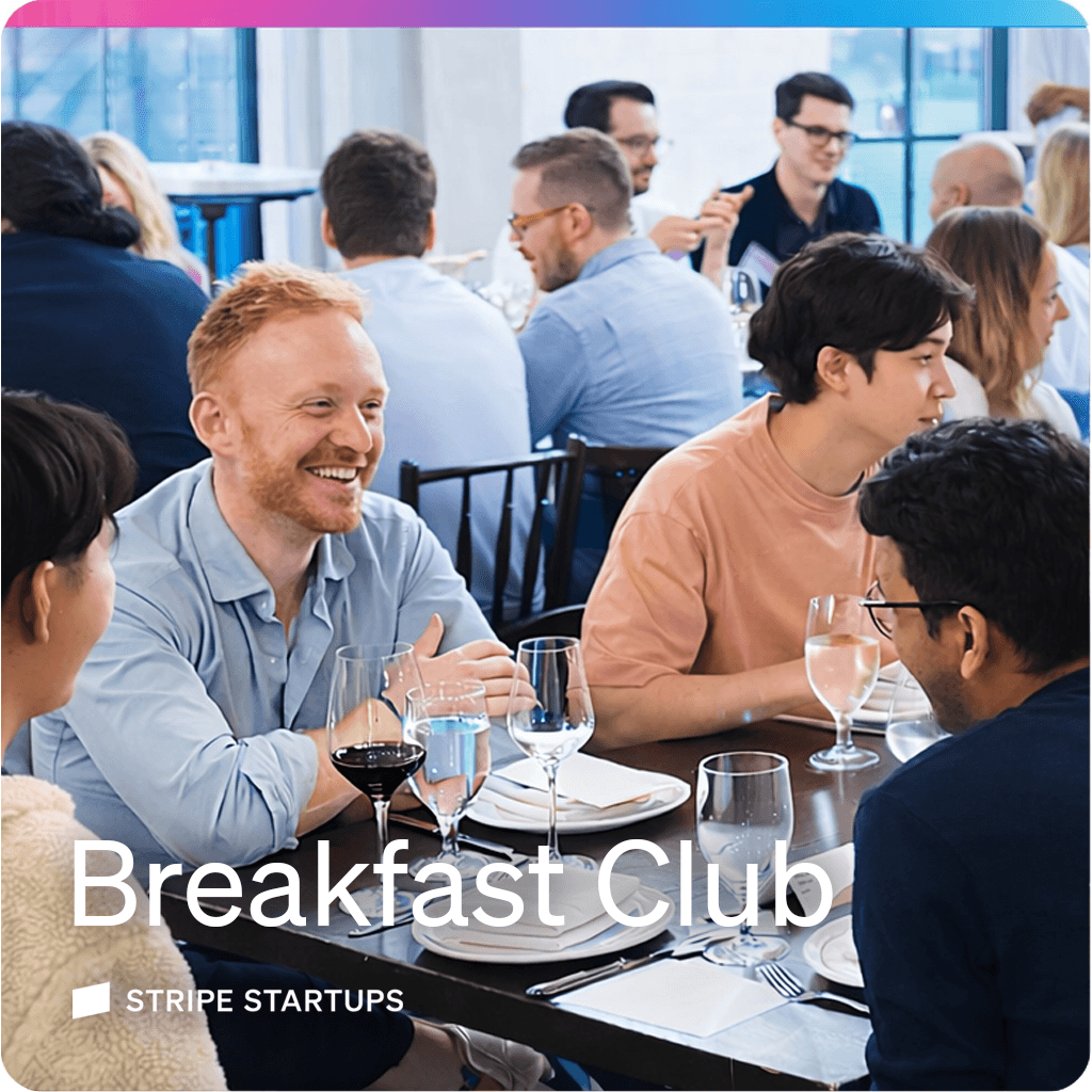 Stripe Startups Breakfast Club at Money20/20